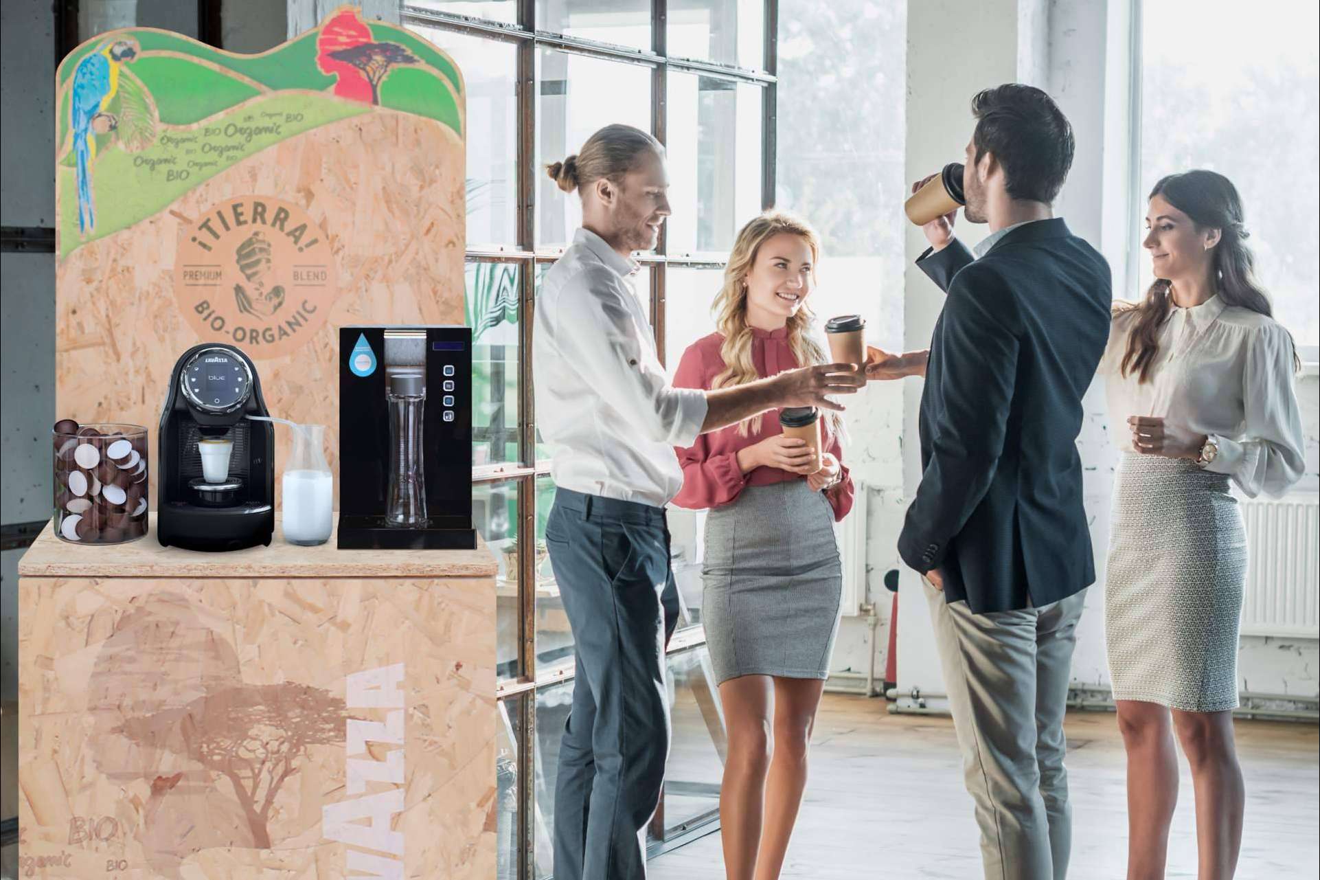Espressa Coffee & Water y sus servicios de café de calidad y agua para empresas
