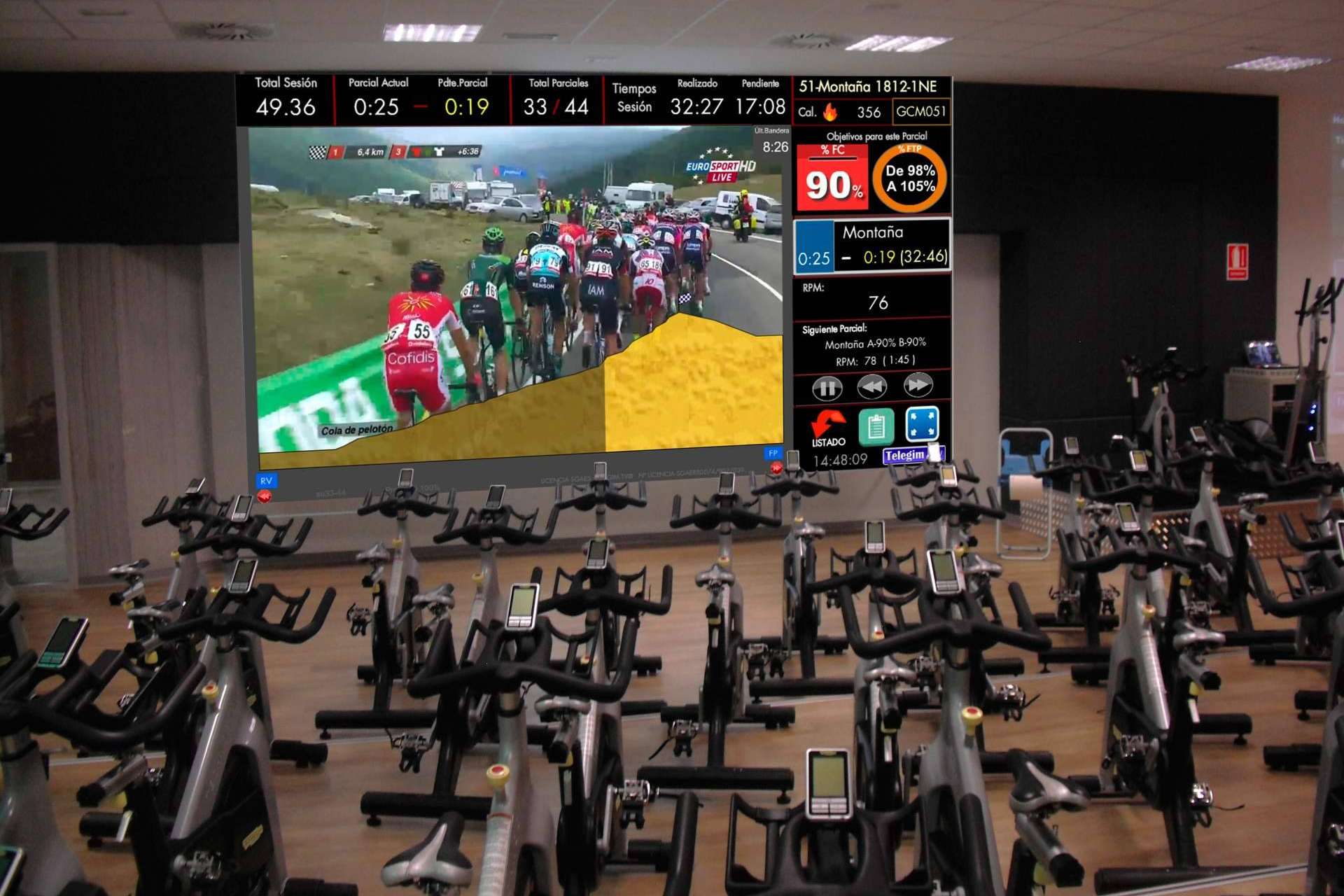 Clases virtuales para gimnasios y hoteles, con la pionera Telegim.tv