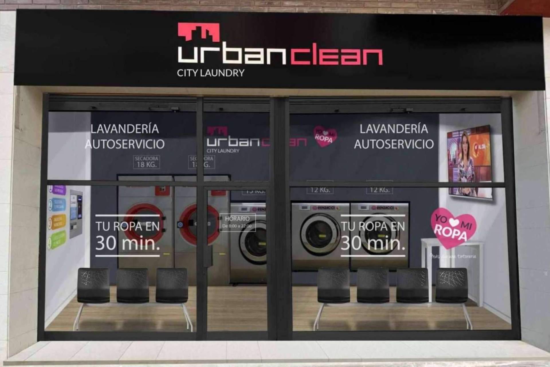 ¿Qué ofrece el modelo de franquicia de lavandería autoservicio de UrbanClean?