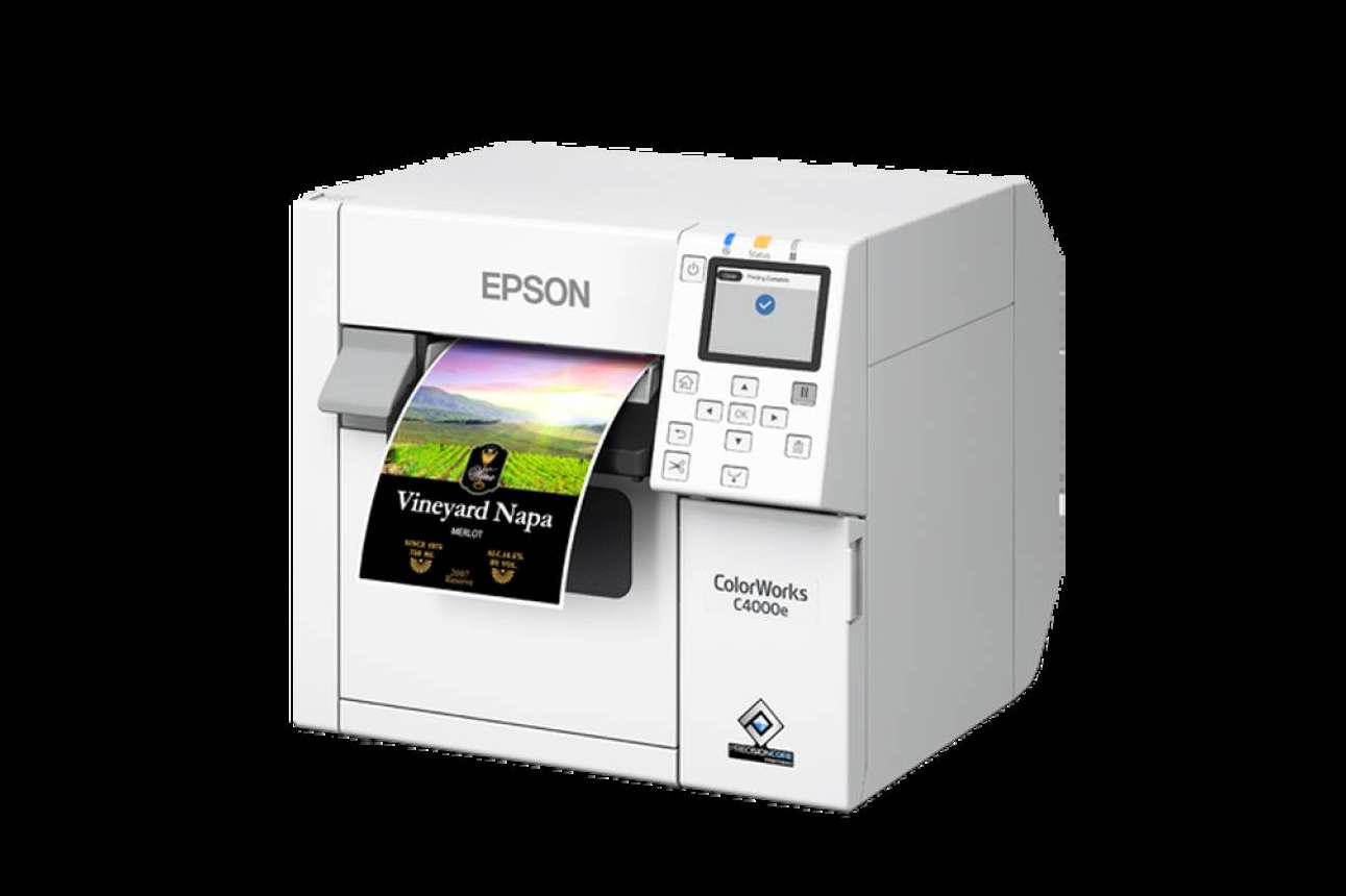 Revolución de las impresoras de etiquetas a color bajo demanda con Epson C4000, por ADNid