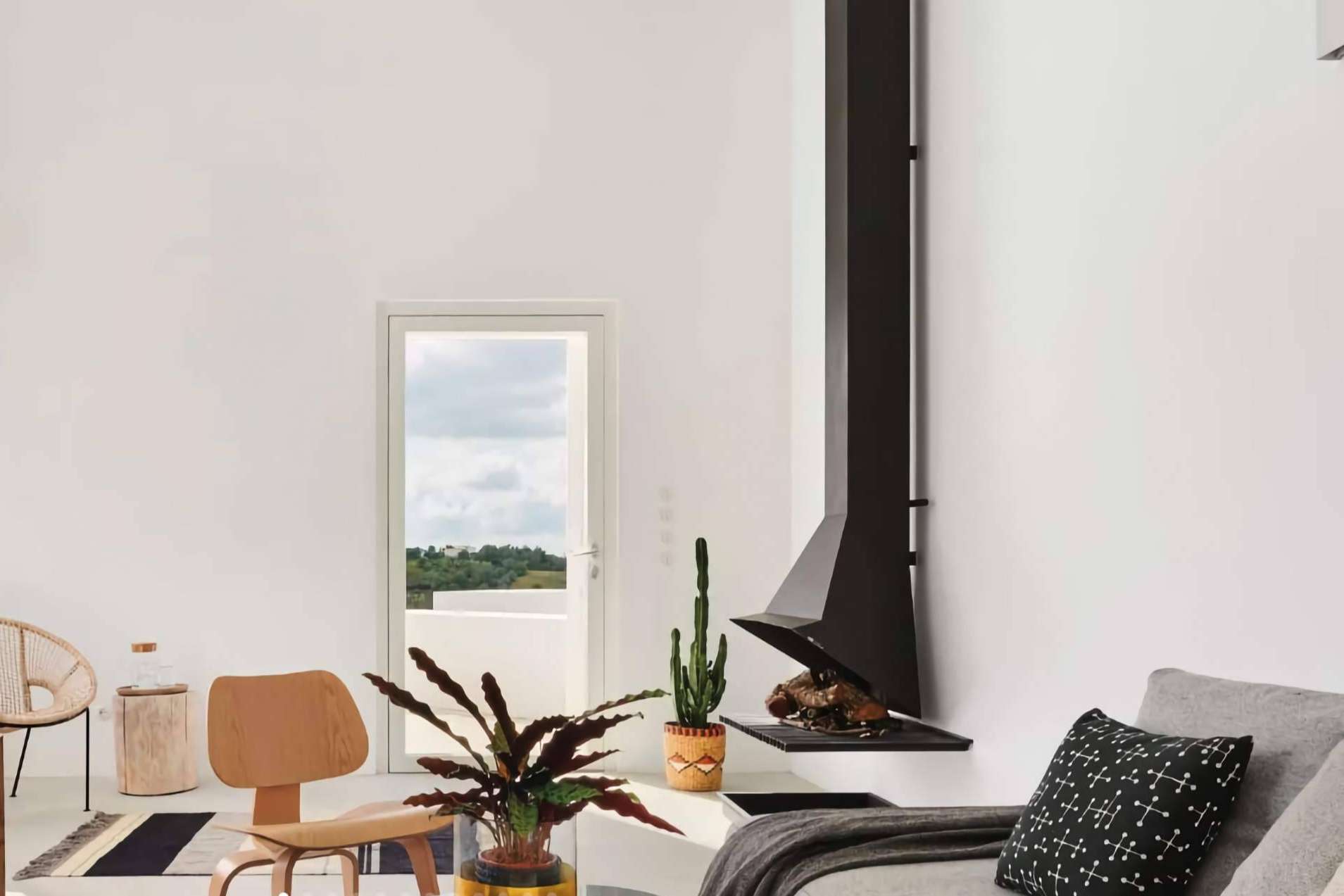 Un ambiente cálido y acogedor con las chimeneas metálicas de DAE