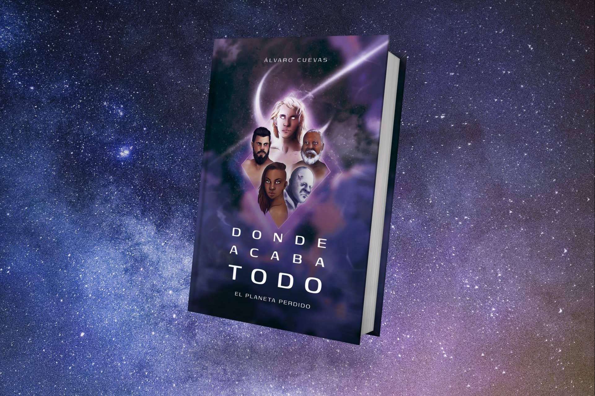 Álvaro Cuevas presenta 'Donde acaba todo', la novela de ciencia ficción con un mensaje crítico a la sociedad