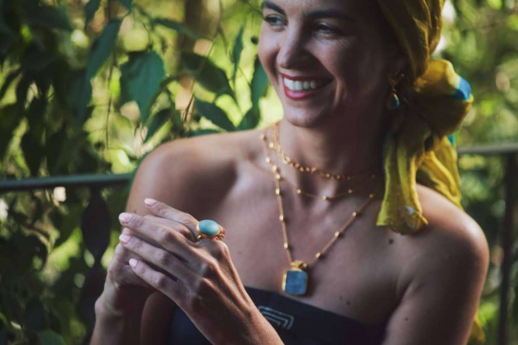 Las joyas con piedras de Isabel Lamadrid, una firma elegante y original