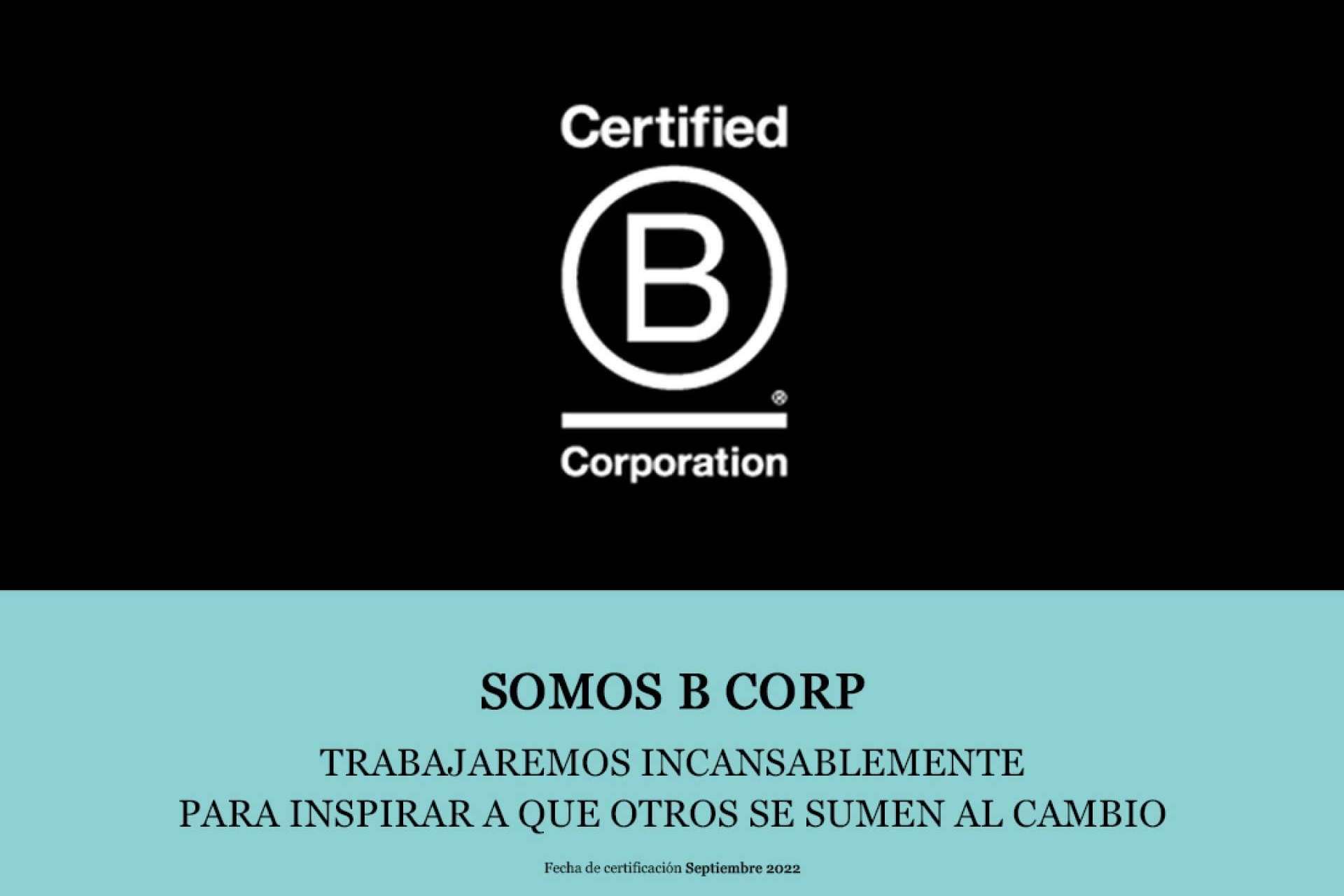 Certificación B Corp para IUS+AEQUITAS Trial Lawyers por su cultura social y medioambiental