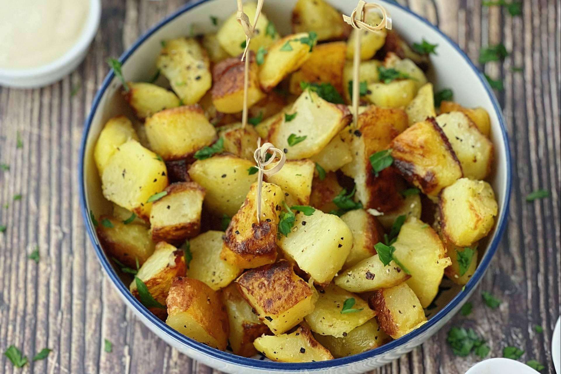 Receta patatas bravas para hacer en casa, con Vanessa Venturas