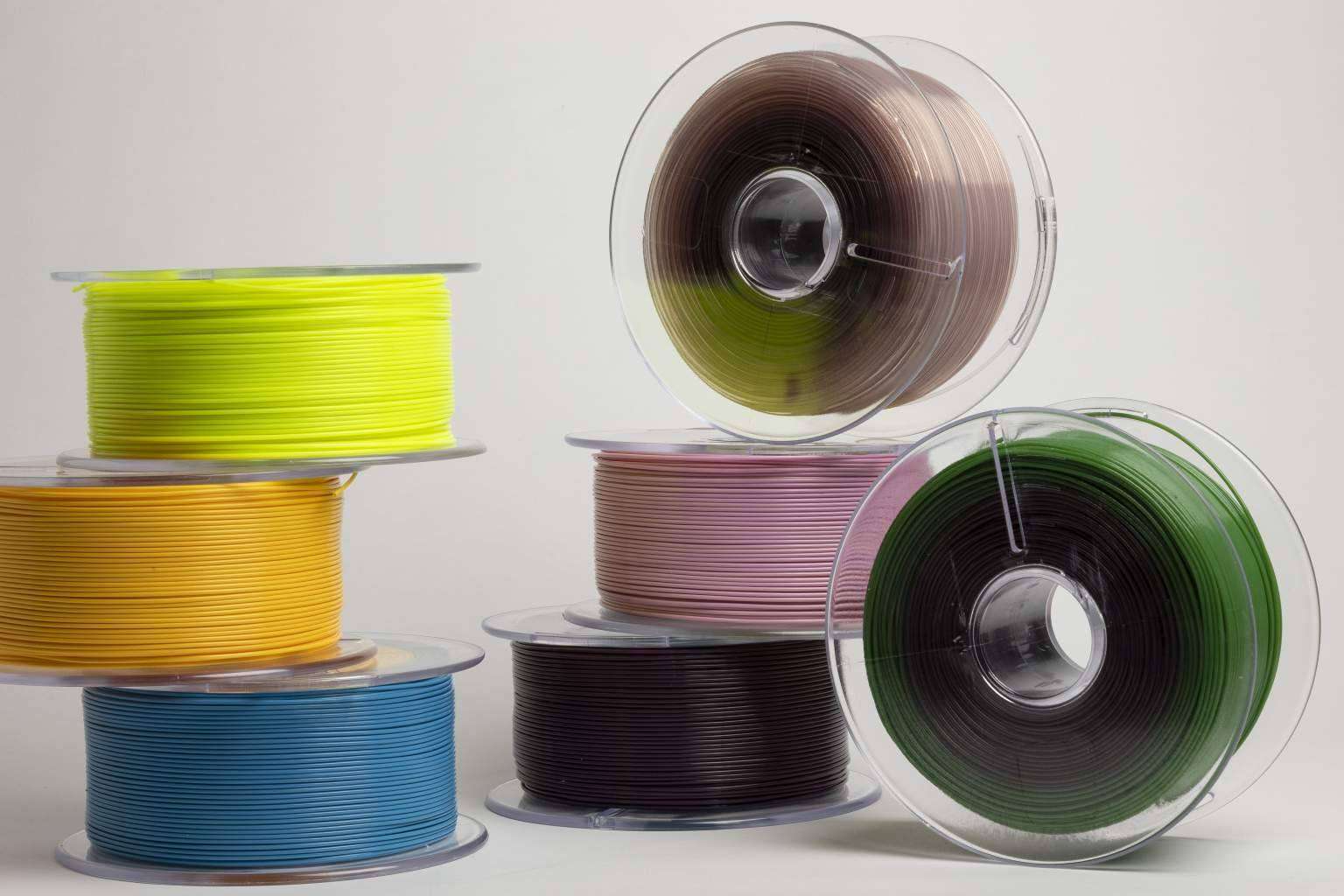 Filamentos PLA sostenibles y fabricados en España con Filtory 3D