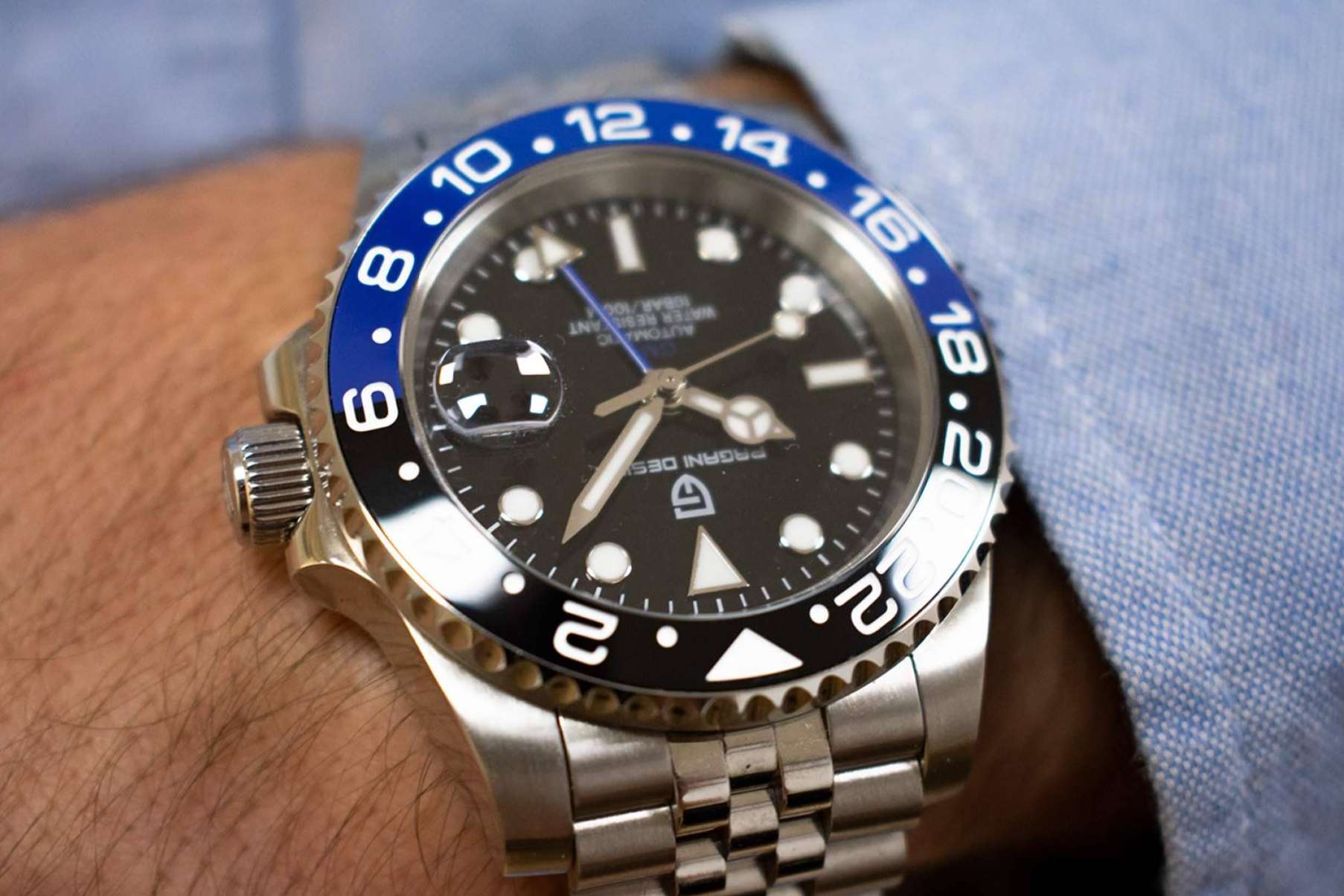 Los excelentes materiales de Pagani Design España de construcción del modelo GMT PD-1662