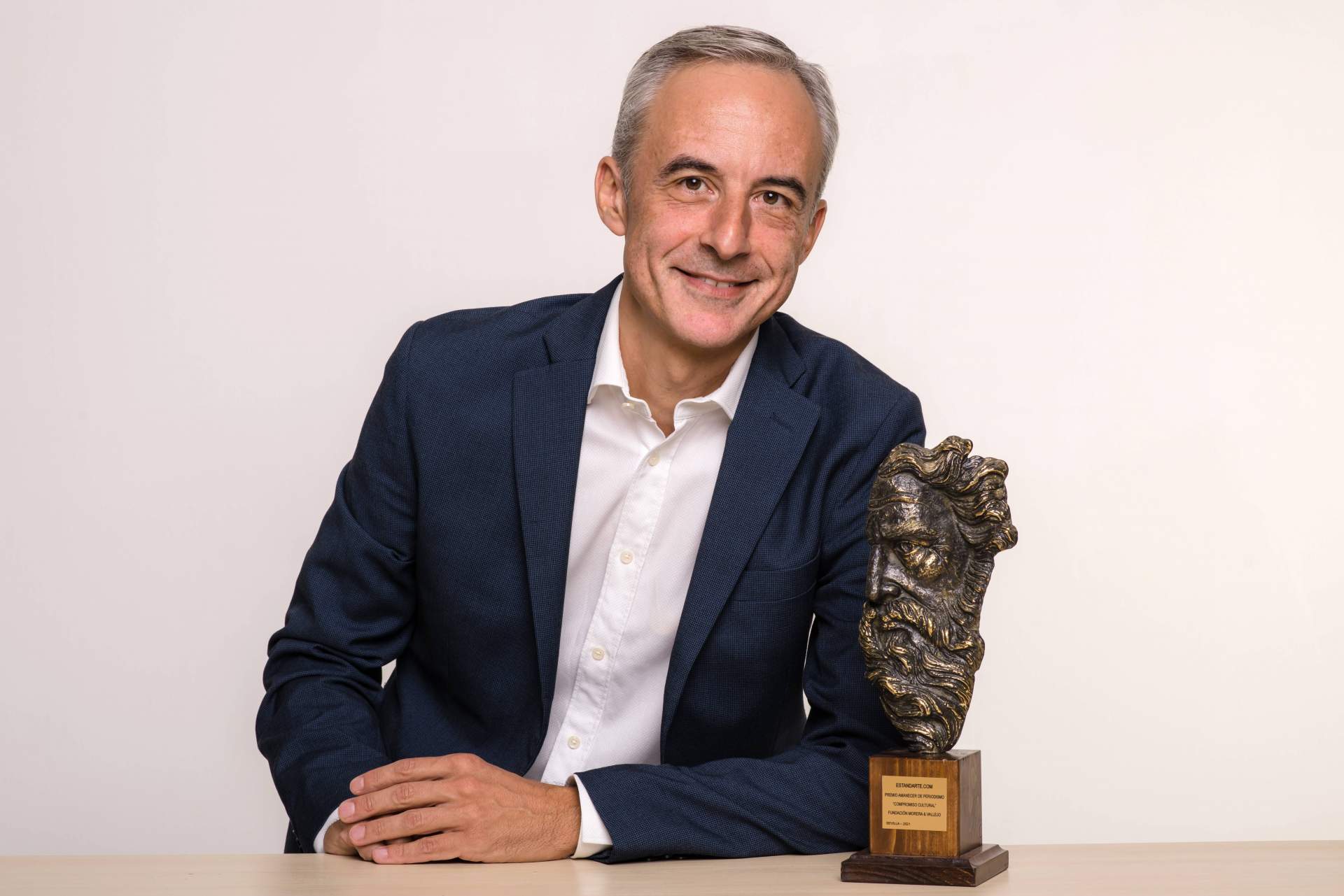 Jorge Segado, el fundador de Estandarte.com, ha ganado el Premio Amanecer de Periodismo