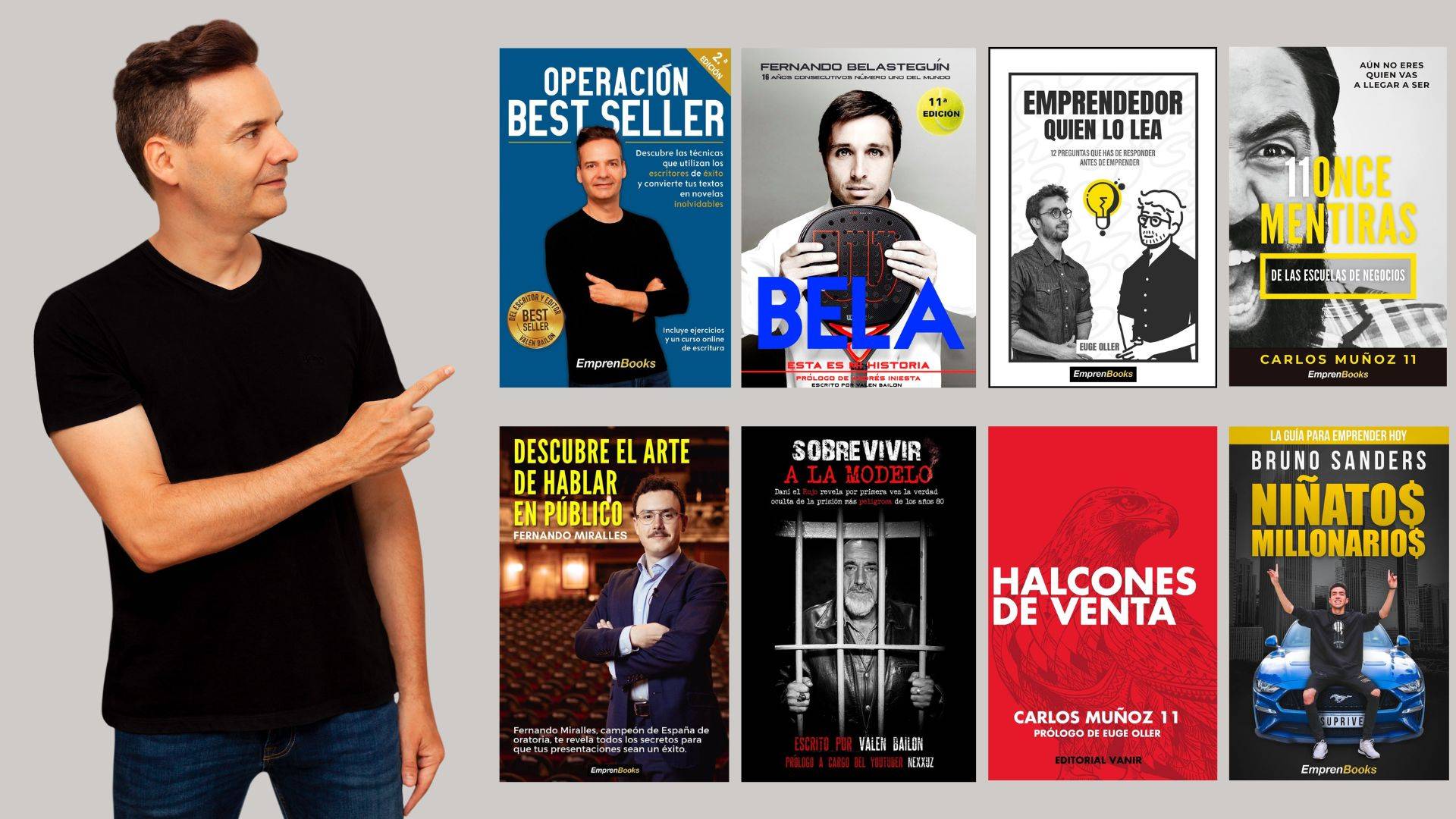 La trayectoria de Valen Bailon, el escritor y editor que ha ayudado a los mejores influencers, empresarios y emprendedores a escribir y publicar sus libros