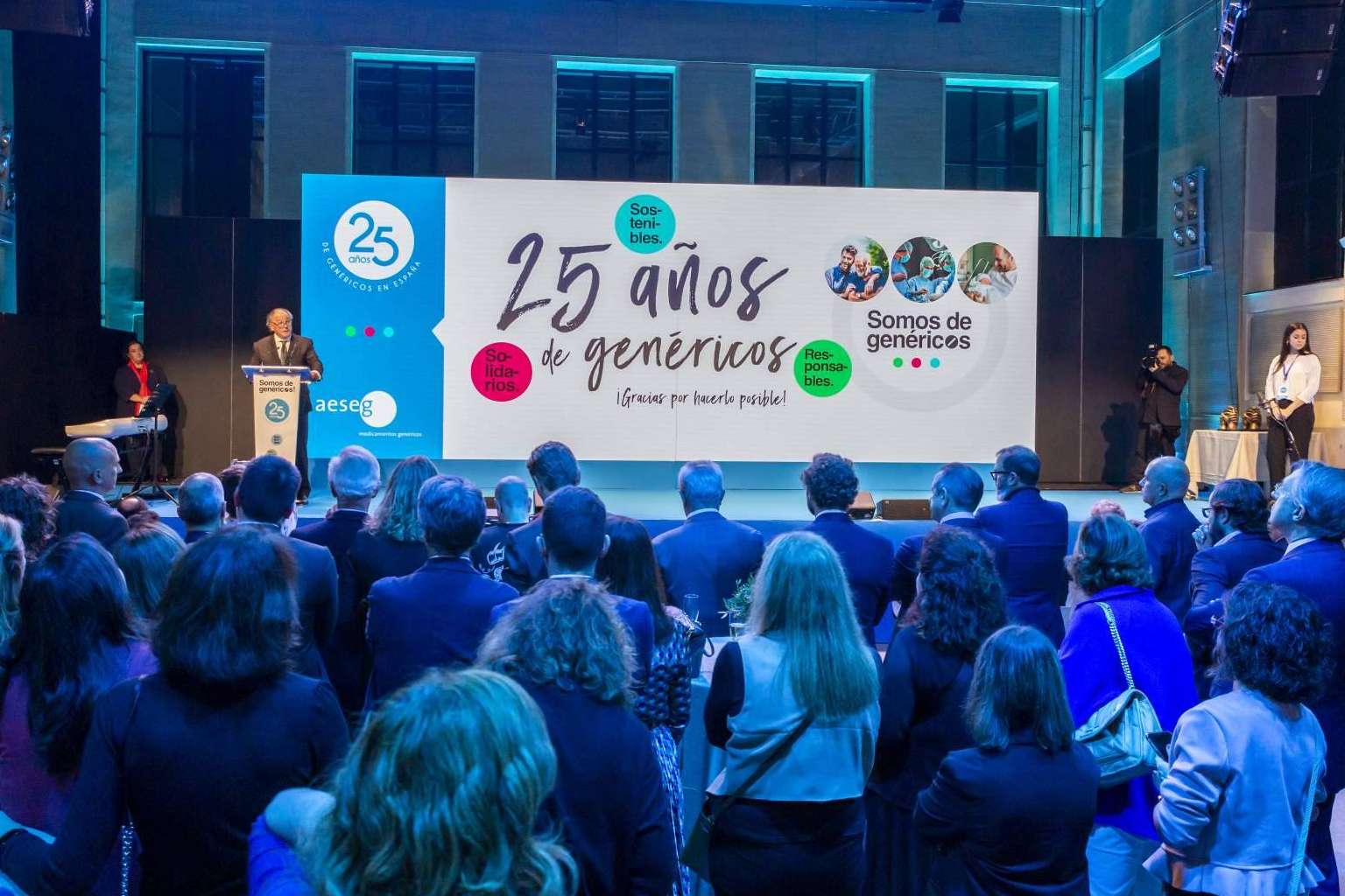 Conmemoración del 25 aniversario de los medicamentos genéricos en España con una emotiva gala en Madrid de la mano de AESEG