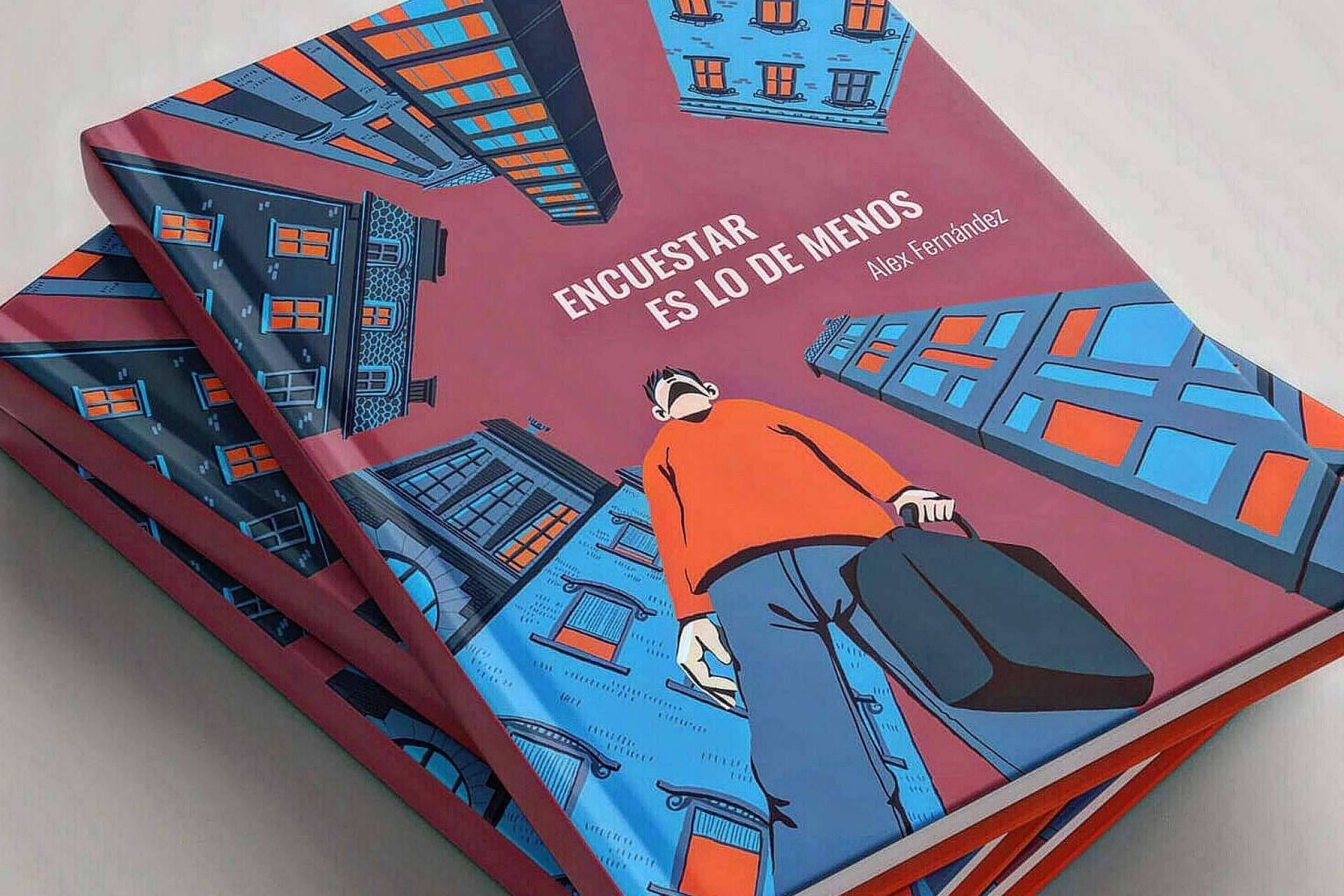 'Encuestar es lo de menos', la novela de intriga, crítica social y diversión