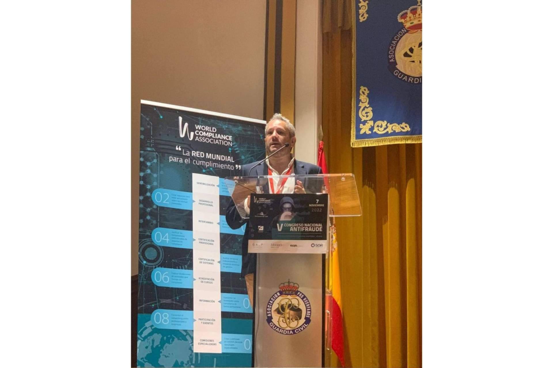El patrocinio de la Asociación Española de Empresas contra el Fraude al Congreso Nacional Antifraude, congregación a las principales instituciones y expertos en materia de ciberfraude