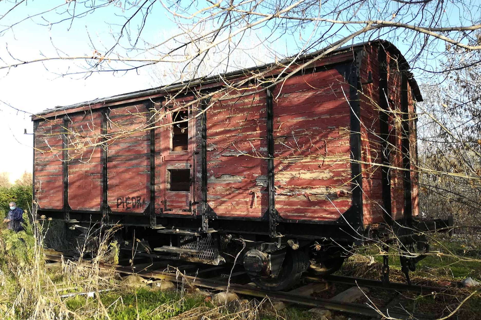 Preservado un histórico furgón de ferrocarril por parte de la Fundación del Patrimonio Ferroviario