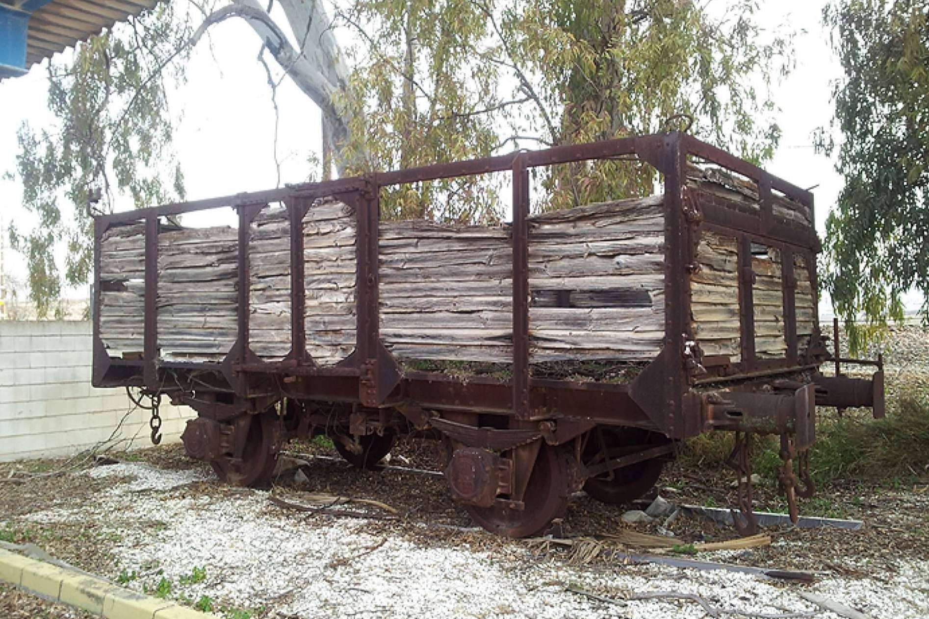 Preservado por la Fundación del Patrimonio Ferroviario un histórico vagón de bordes máximos
