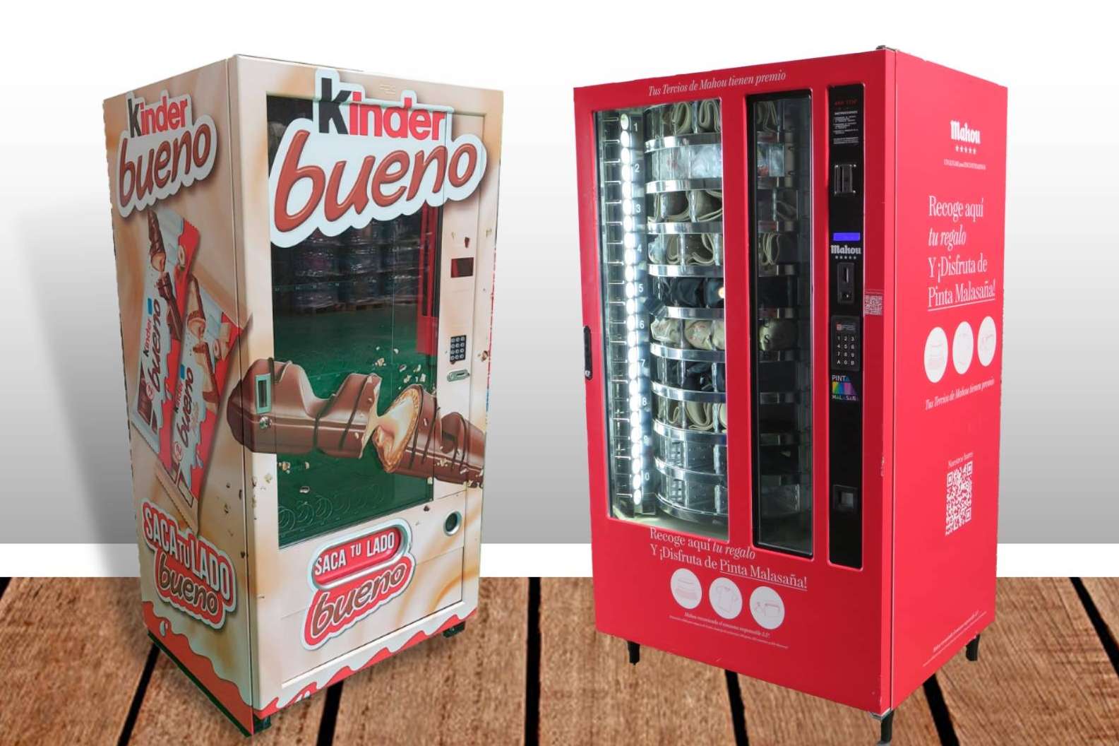 Personalización de máquinas expendedoras, con C&B Señor