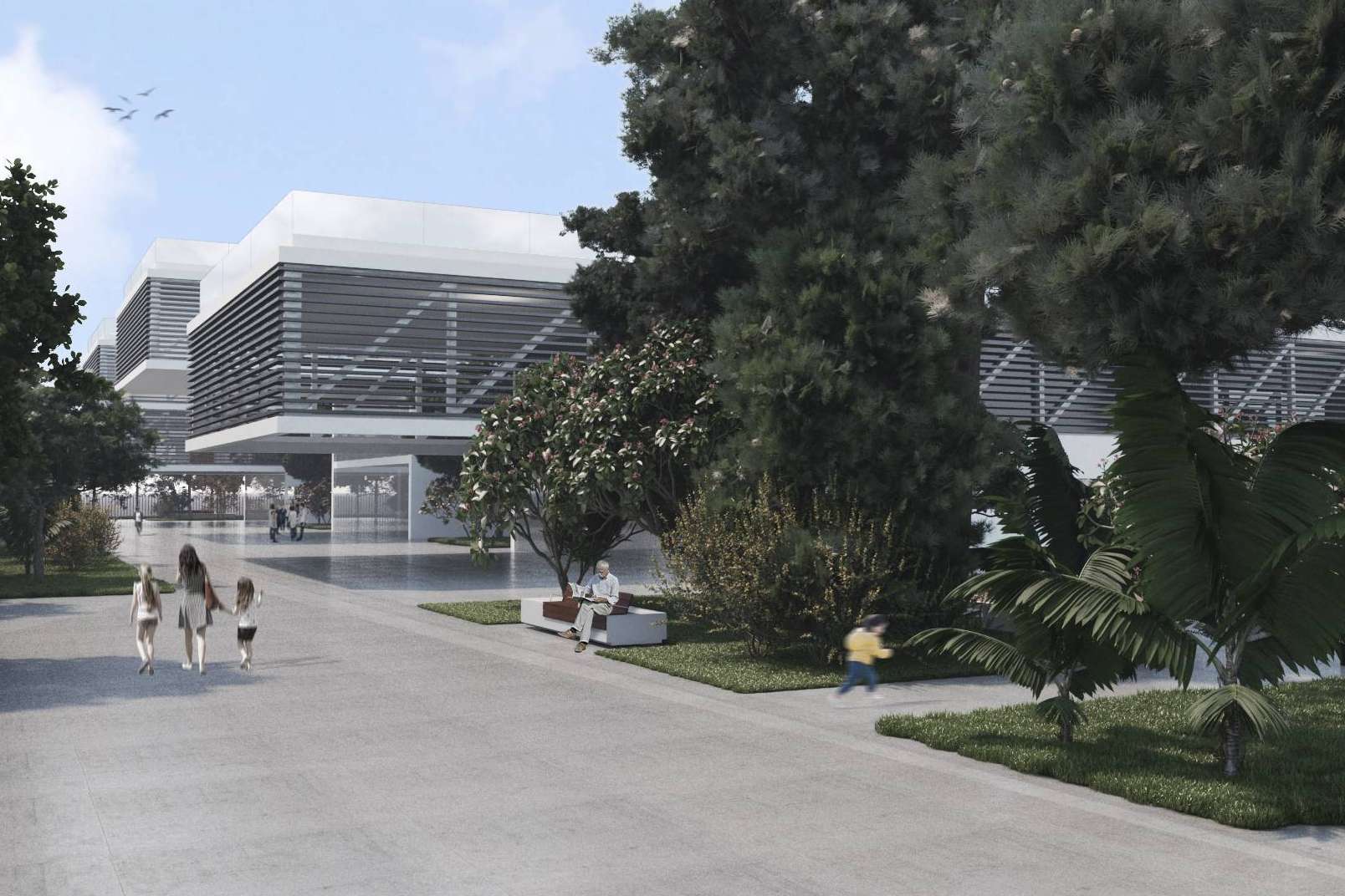 ¿En qué consiste la propuesta de arquitectura de Blesarq Estudio para el IES La Patacona?