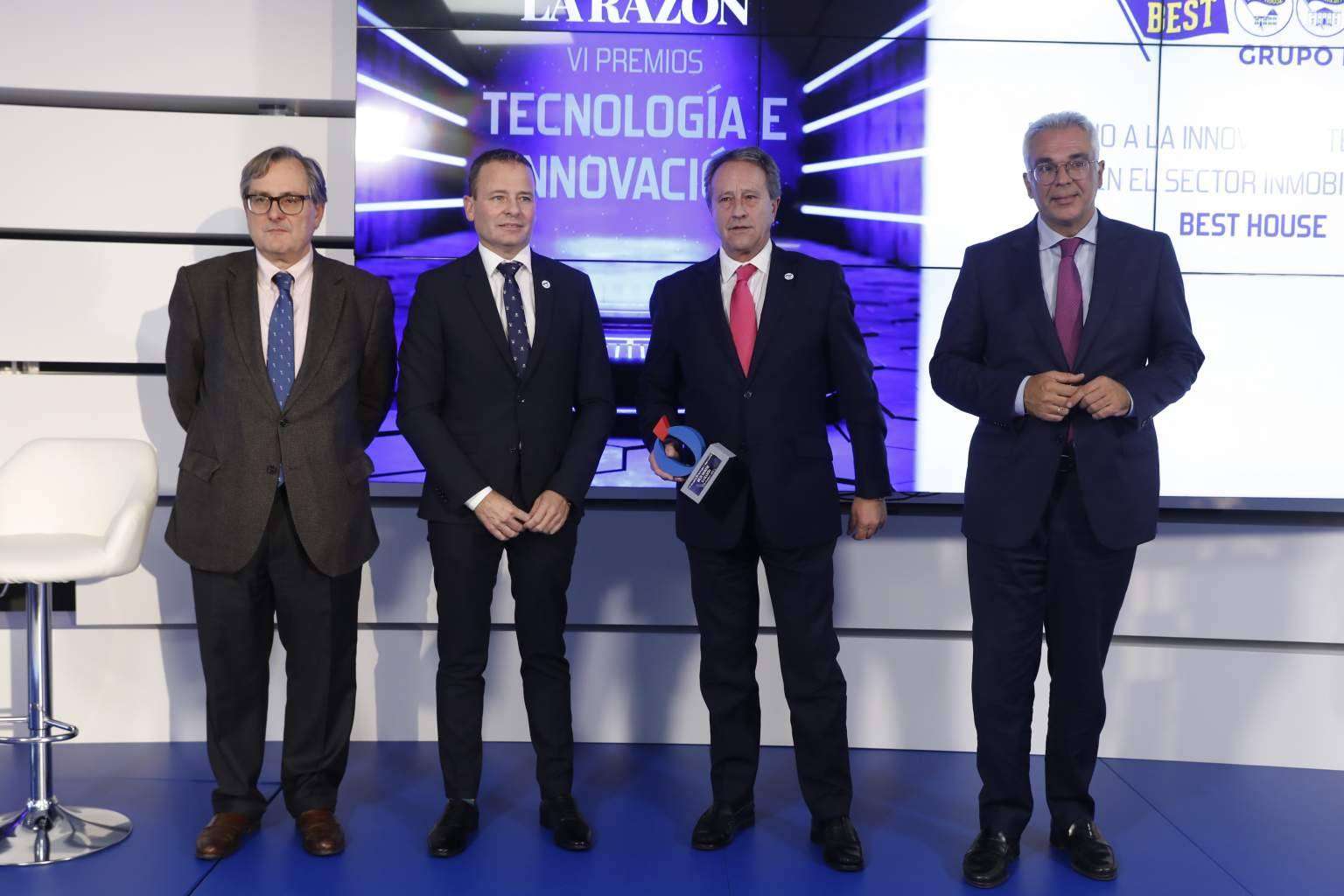 Best House es galardonada en los VI Premios Tecnología e Innovación que otorga el Diario la Razón