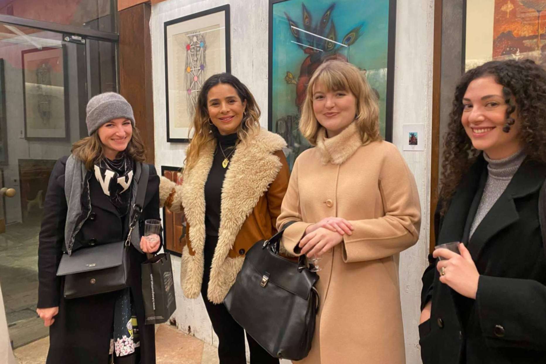 La artista invitada a la exposición organizada por el Consejo de Leonora Carrington, Martha Sáenz