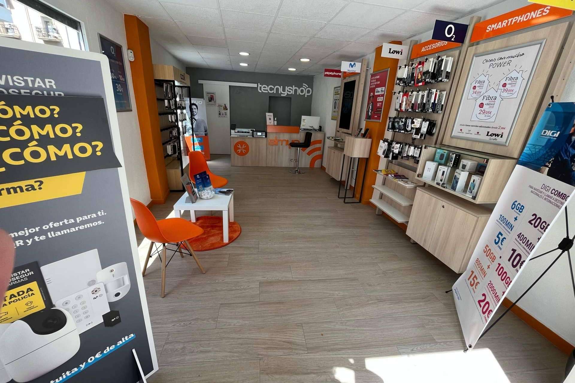 Tecnyshop proporciona un precio escalable y adaptabilidad a las necesidades del franquiciado