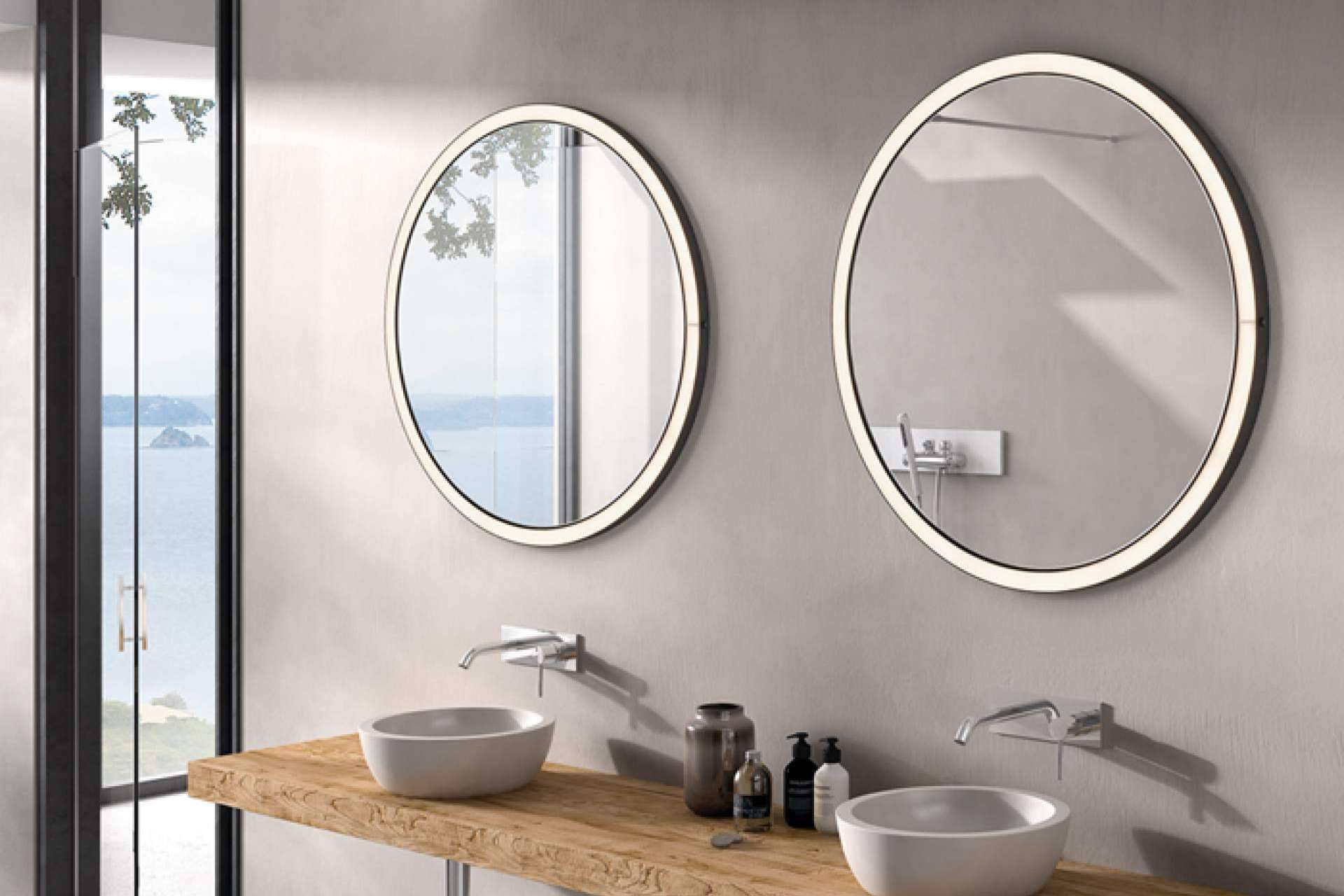TR Moon es una lámpara especial para baños con la calidad y el diseño de la marca Insolit