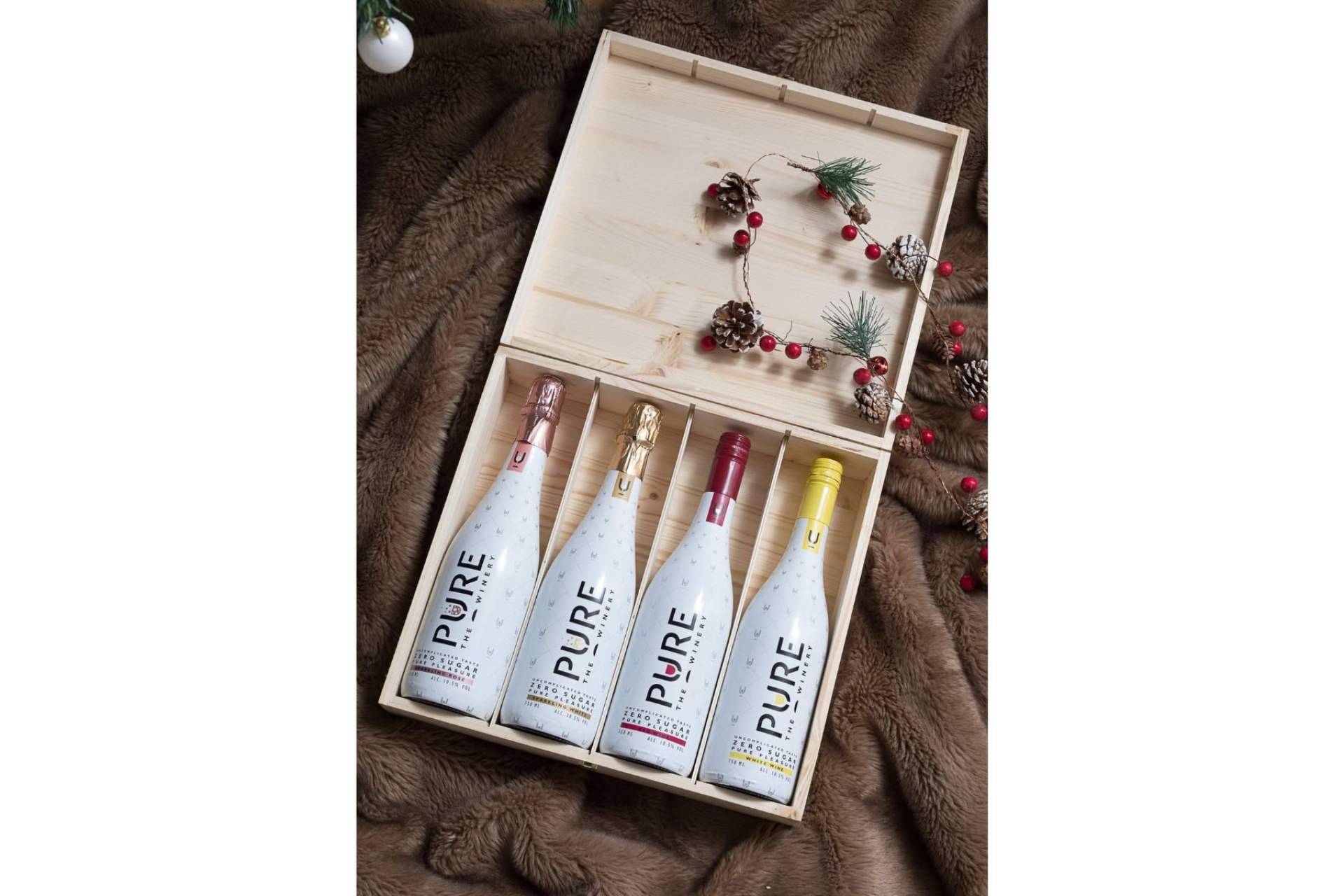 Pure The Winery permite un sabor sin complicaciones con sus vinos sin azúcar