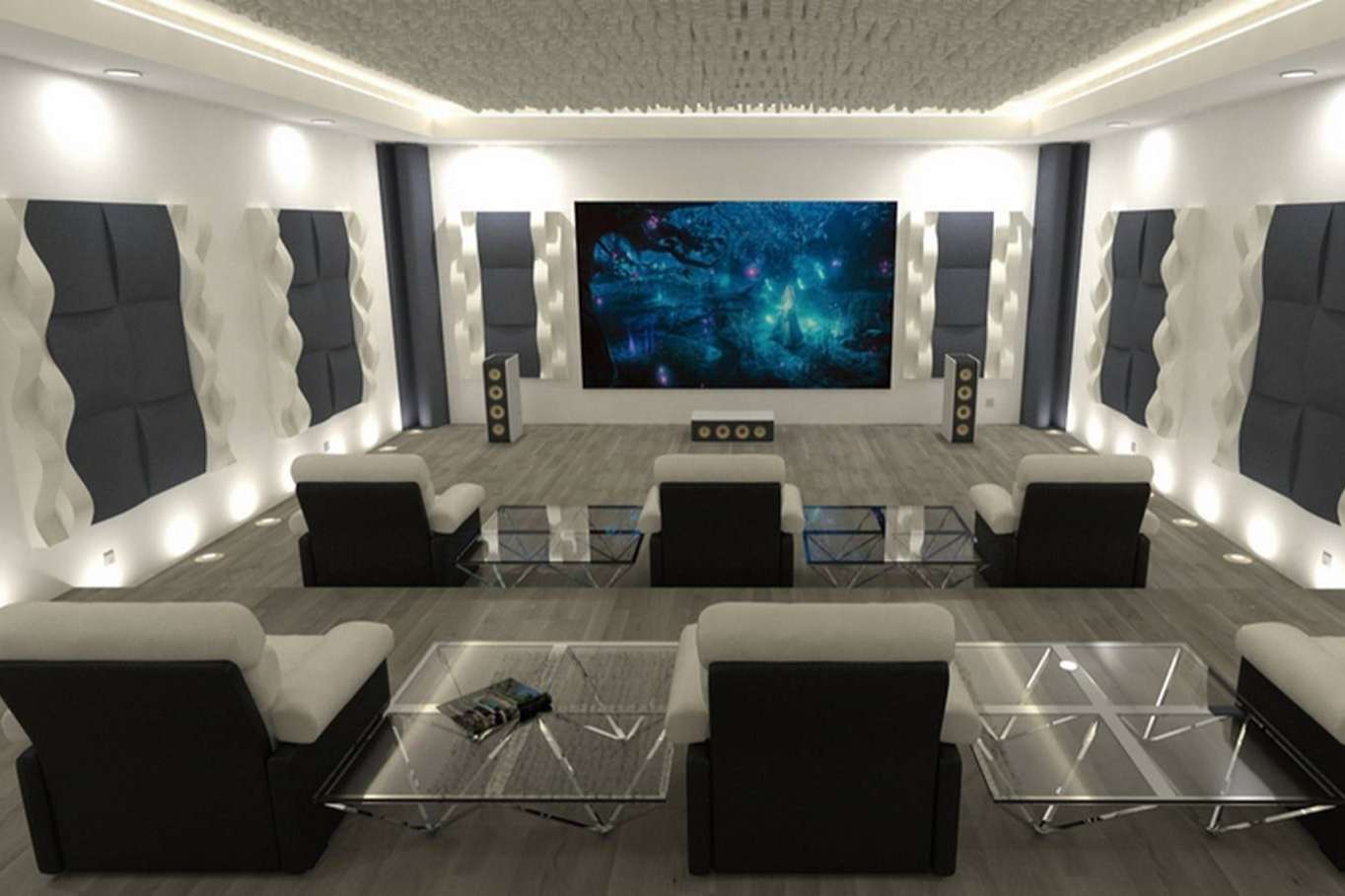 Acústica Decorativa permite tener un cine en casa con una calidad de sonido increíble