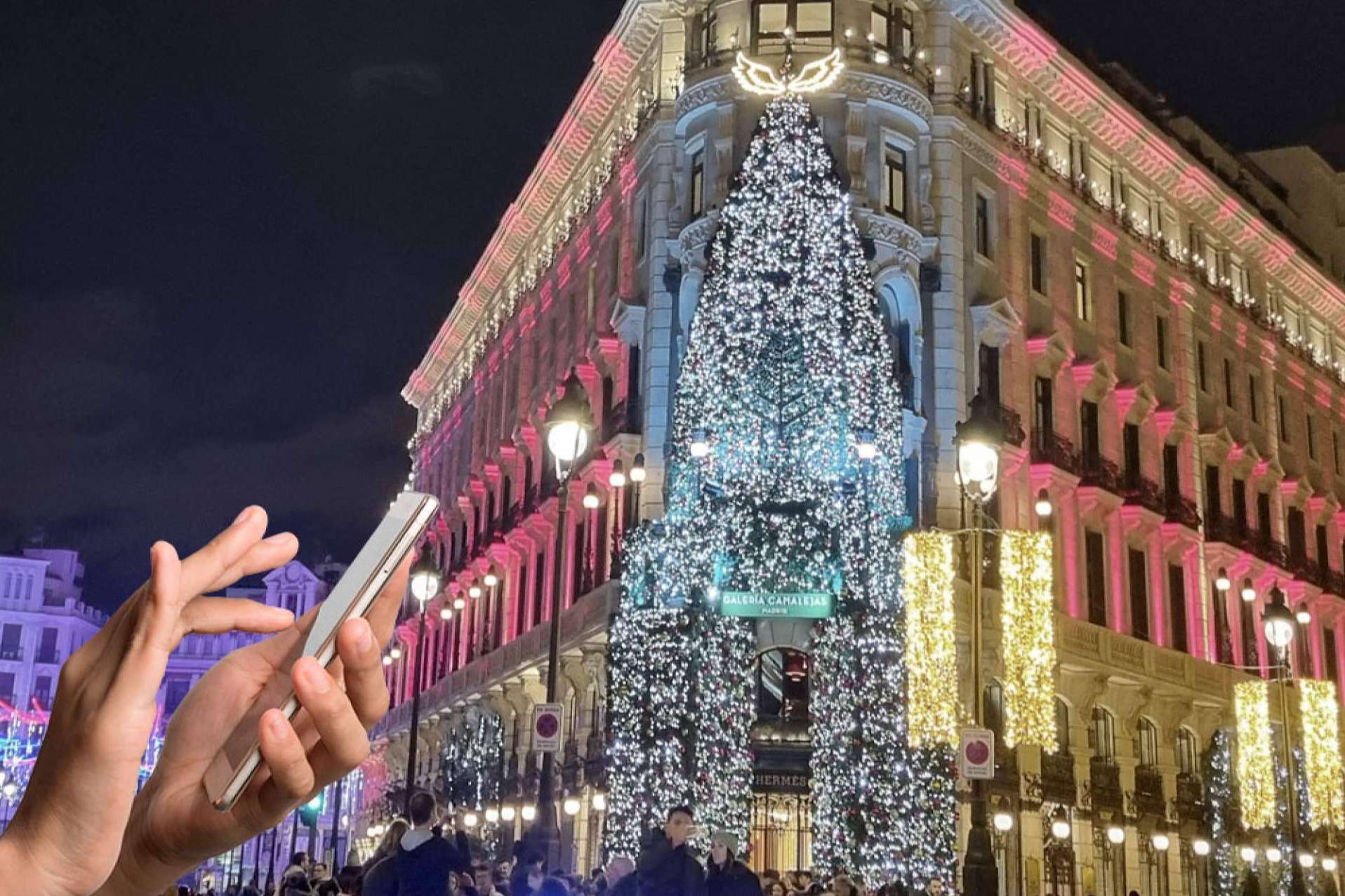 QUALO lanza un reto para visitar y coleccionar las luces de Navidad en Madrid, Colecciona Madrid Iluminado