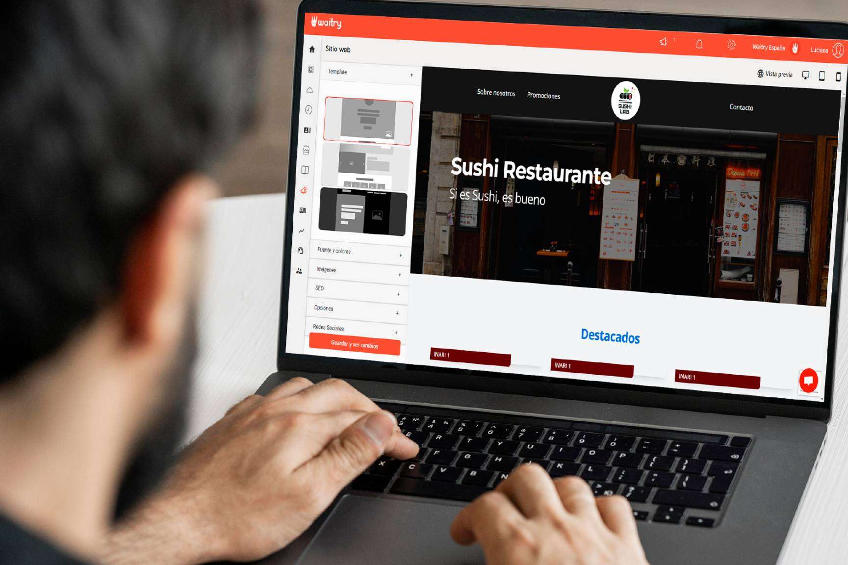 Automatizar procesos en un restaurante a través de Waitry