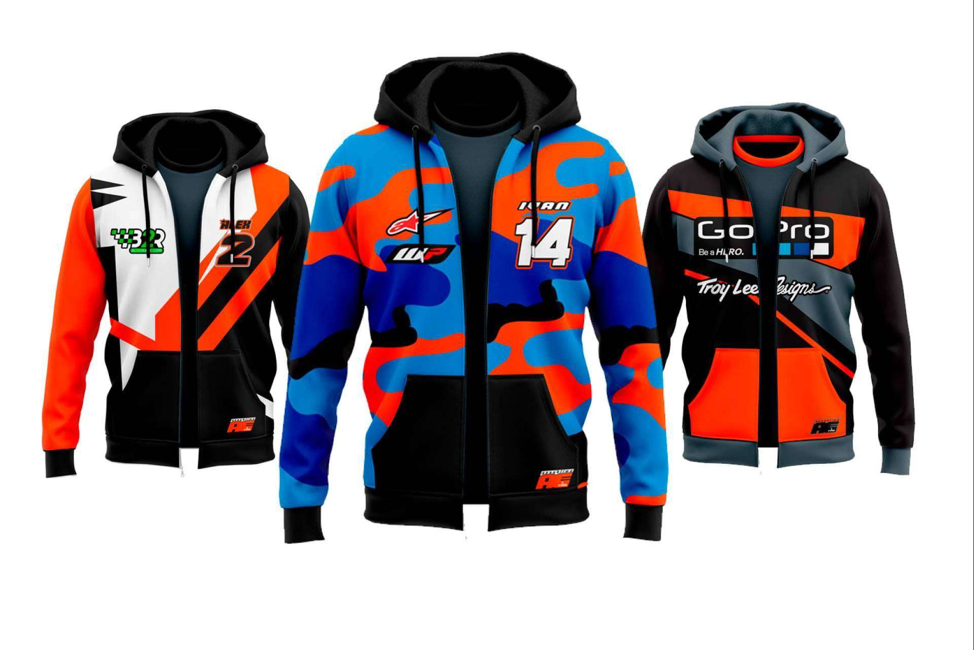 Sudaderas personalizadas para todos los deportes, de la mano de ADHESIVOSEMBARRADOS