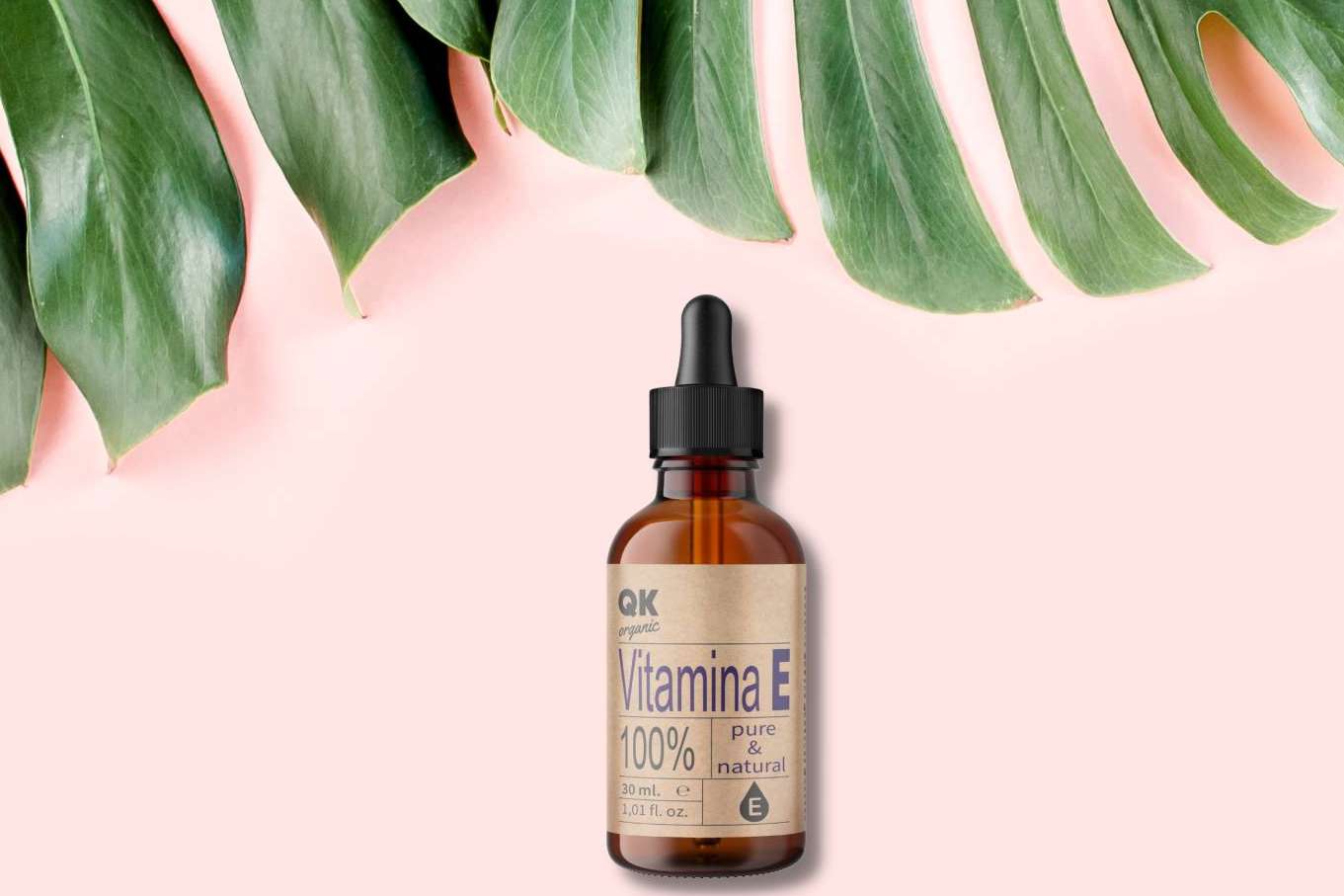 Cuáles son las ventajas de aplicarse vitamine E pura para la piel, por QKnatur