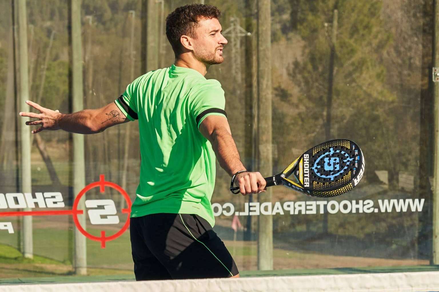 Las palas de pádel SHOOTER PADEL de altas prestaciones, diseñadas para evitar lesiones