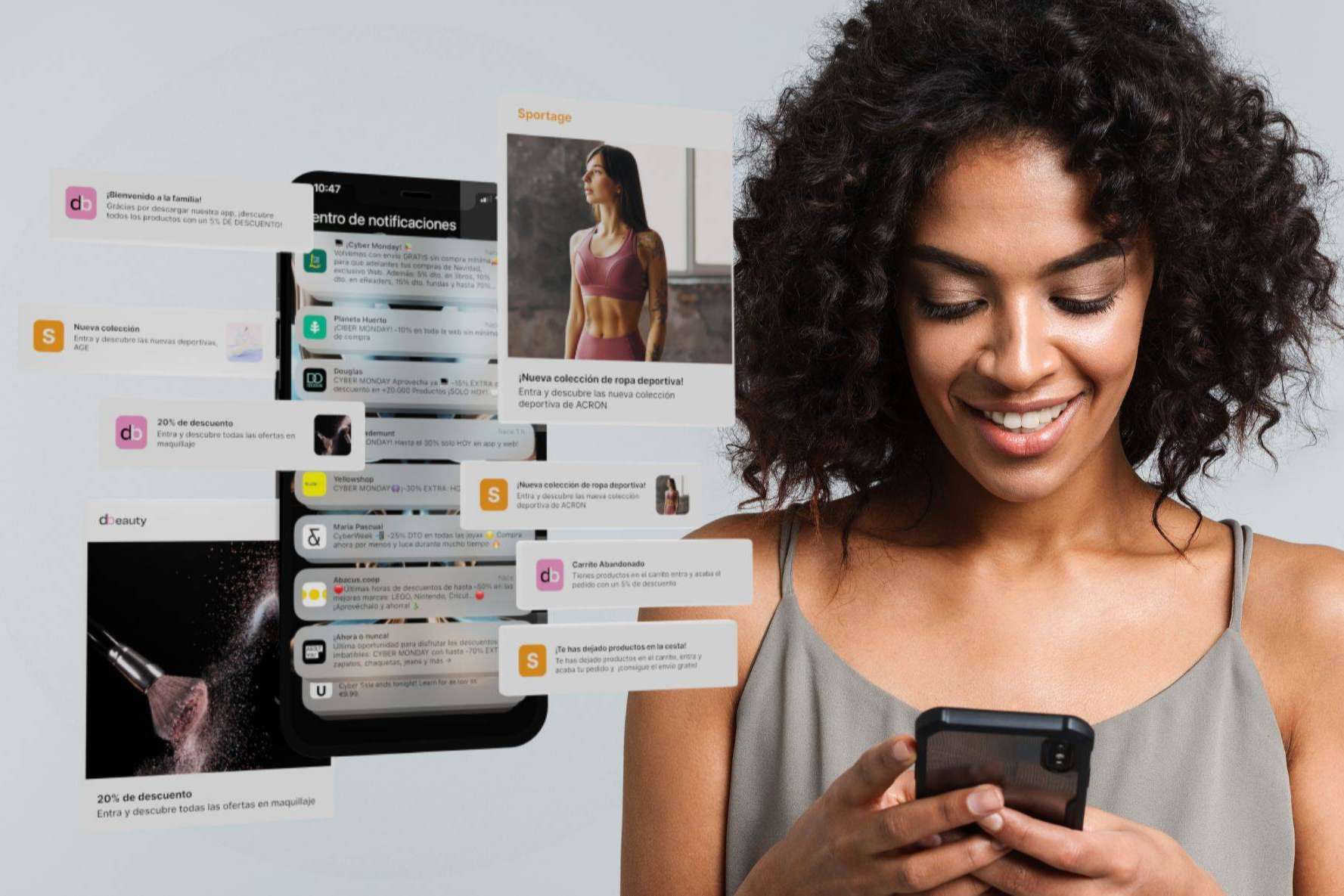 Tener una app para realizar envíos de notificaciones push, Reskyt