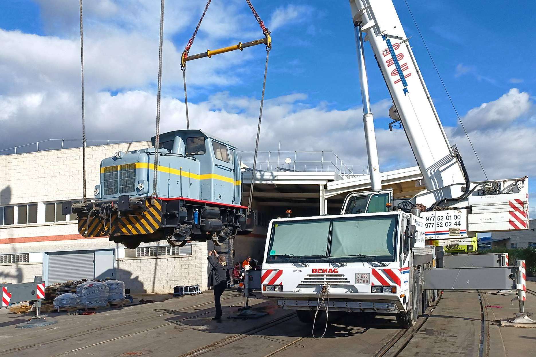 La preservación por parte de la Fundación del Patrimonio Ferroviario de una histórica locomotora construida por Babcock & Wilcox