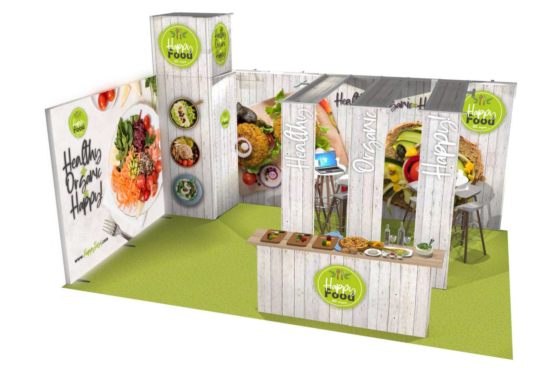 Olika ayuda a las empresas de toda España a triunfar en ferias y eventos con sus diferentes modelos de stand