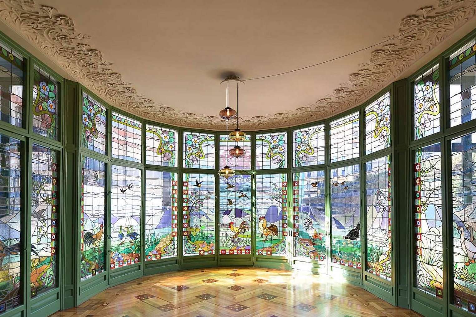 Adquirida por Núñez i Navarro en 2006, la Casa Lleó i Morera se une a la celebración del centenario de su arquitecto, Lluís Domènech i Muntaner