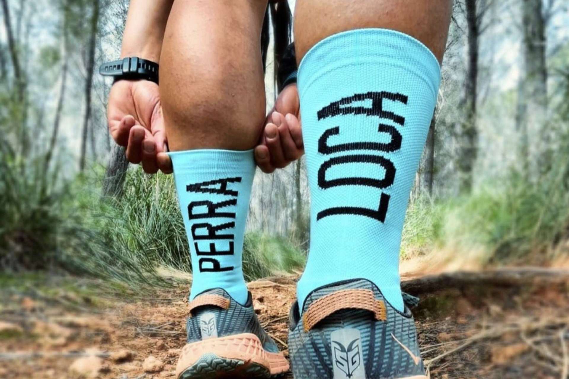 Los calcetines de running para el frío de Perro Loco