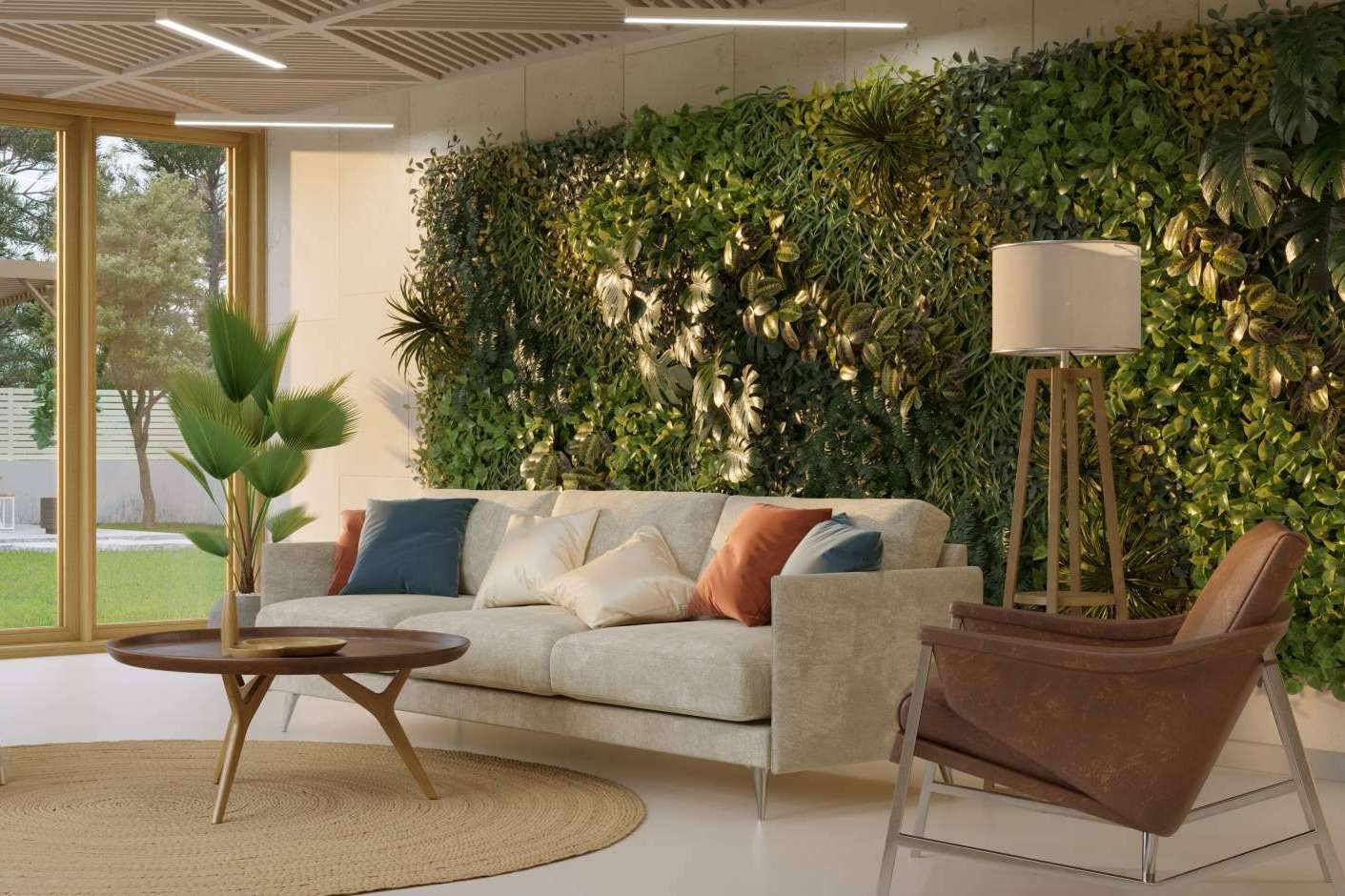 JardínVertical.es ofrece su jardín sintético para transformar un hogar con estilo