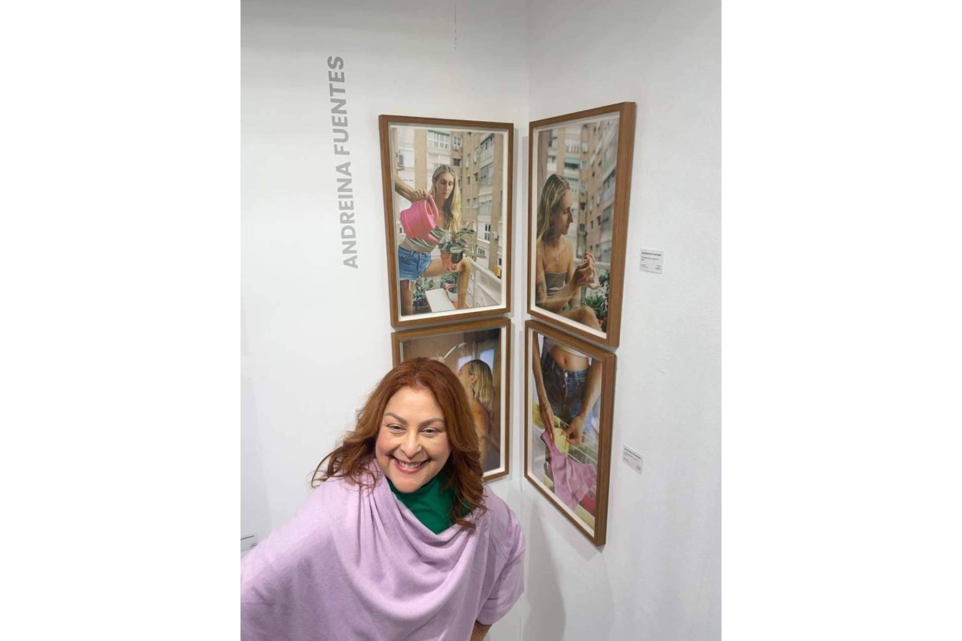 Exhibición de las fotografías de Andreina Fuentes Angarita en Madrid