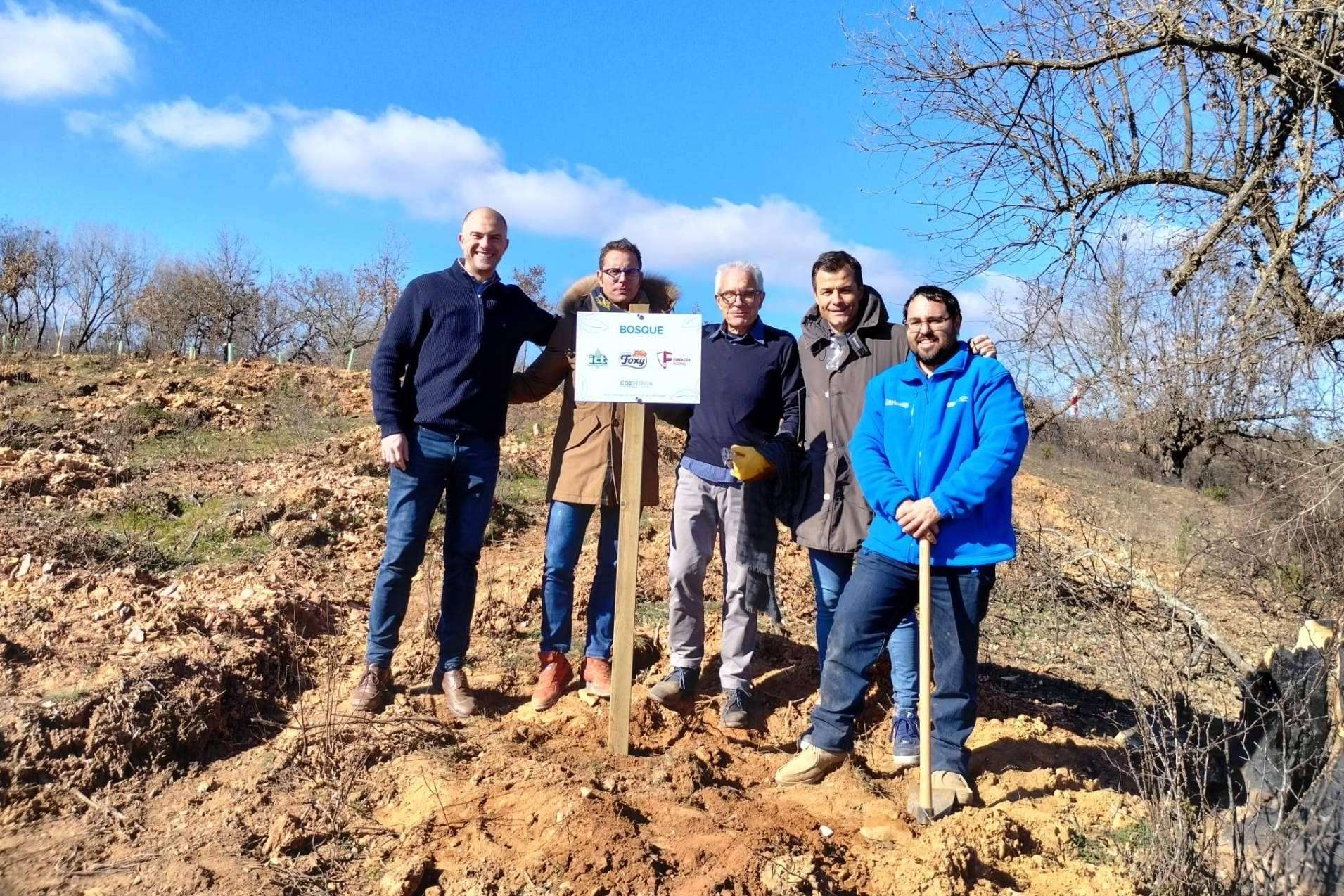 FOXY (ICT Ibérica), la Fundación Alcoraz y CO2 GESTIÓN permiten recuperar los bosques quemados de Zamora