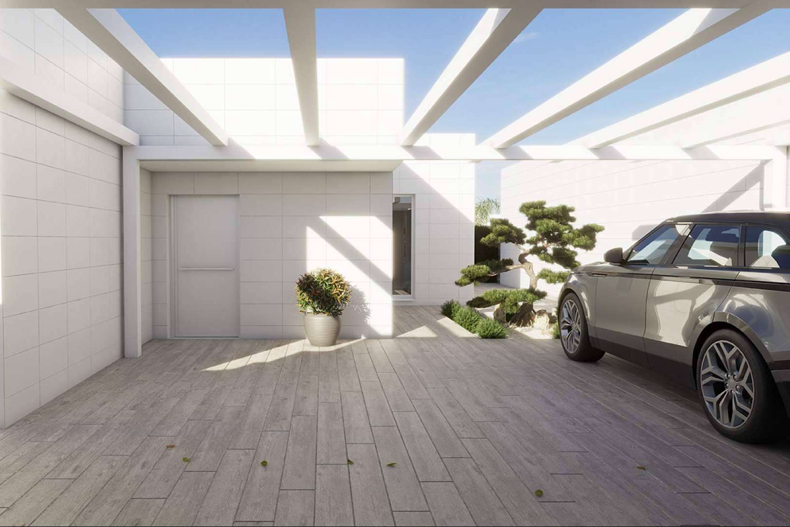 El render de exteriores de Visual Real State