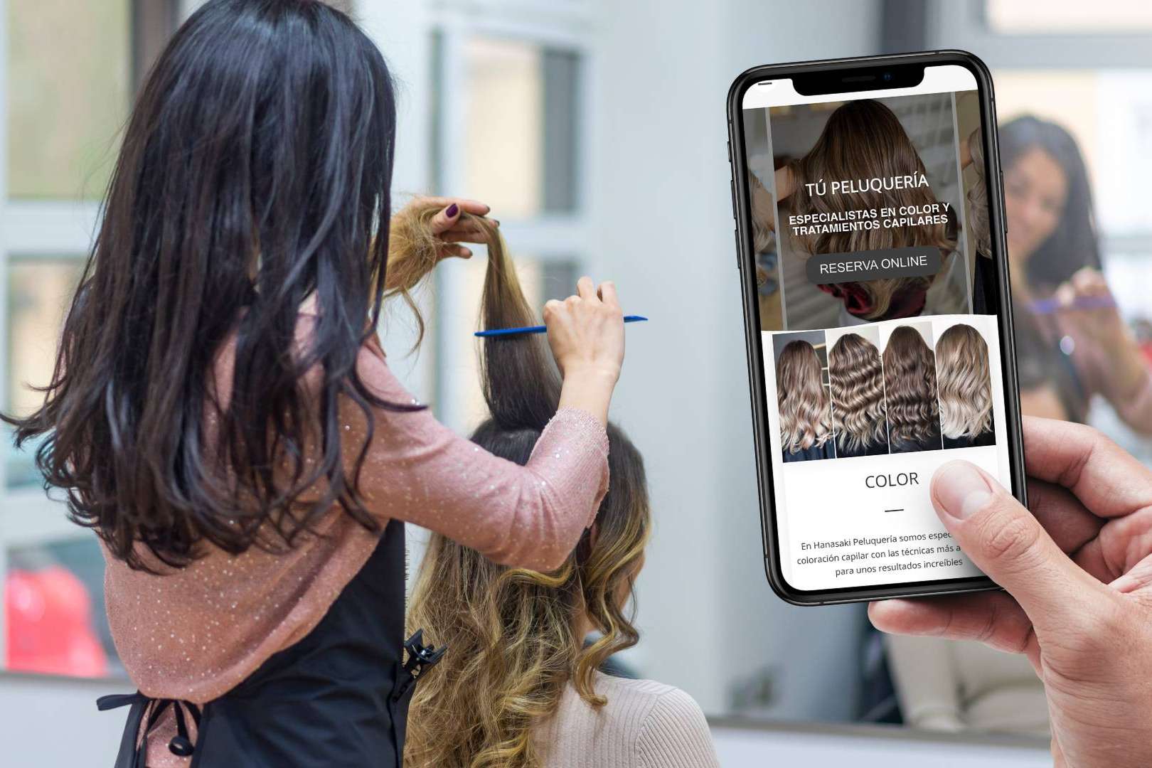 El equipo de Uebea se ha centrado en ofrecer soluciones de diseño web sector belleza