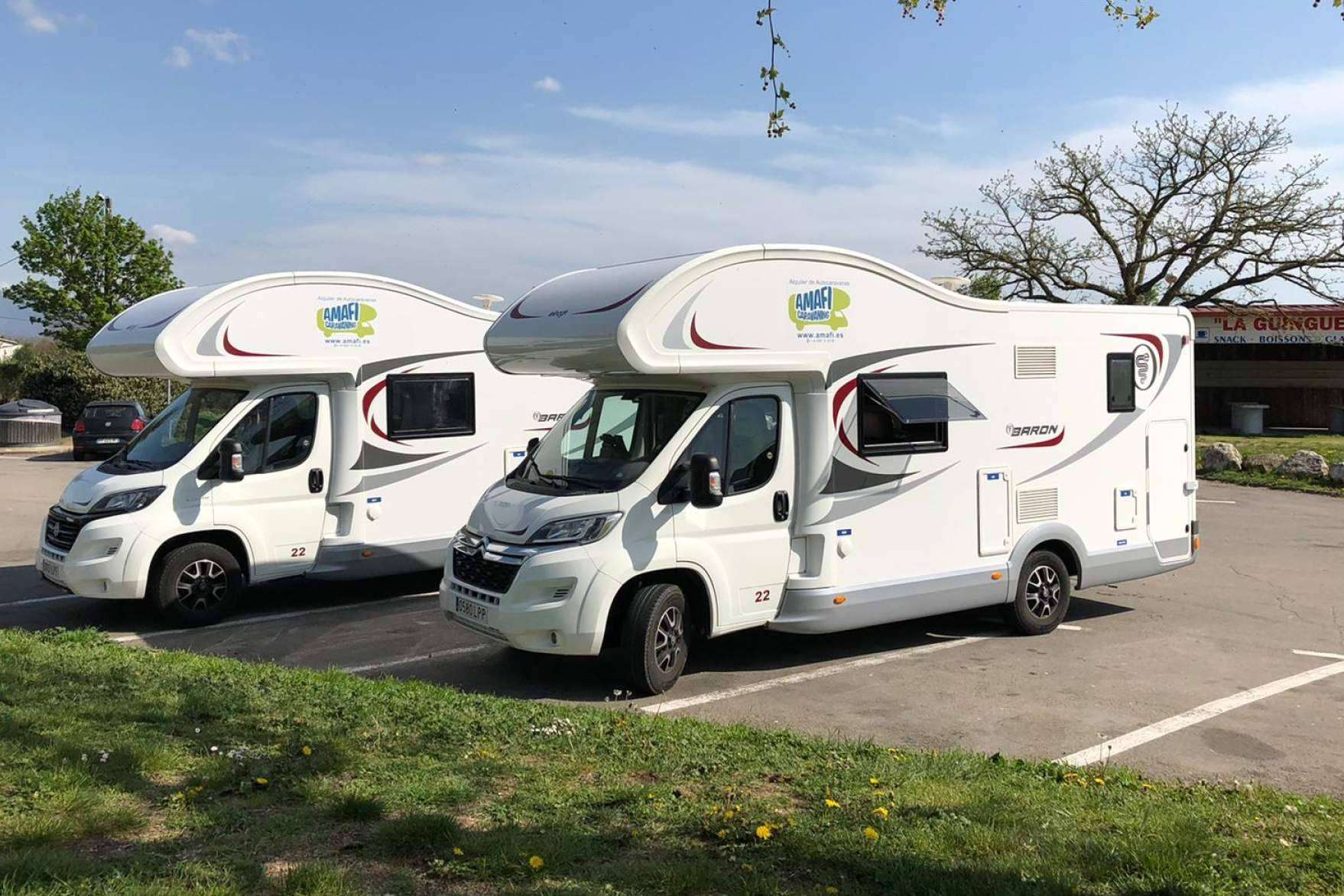 Amafi Caravaning ofrece su servicio de alquiler de autocaravanas