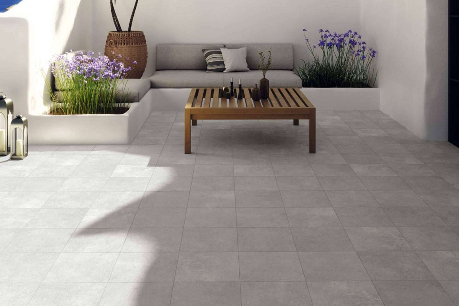 Duritti Cerámica ofrece una gran diversidad de azulejos para terrazas y piscinas