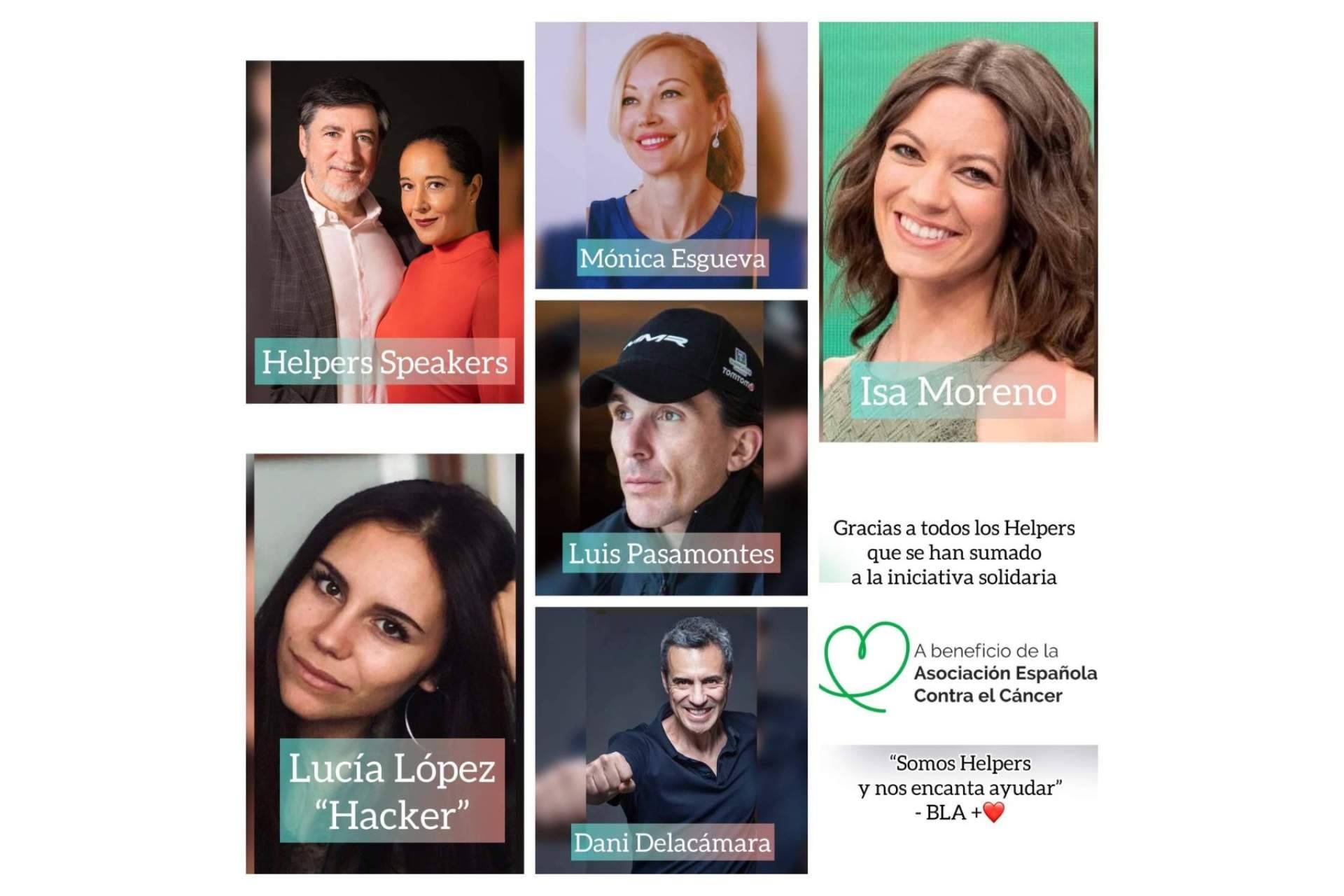 Colaboración de Helpers Speakers y la Asociación Española Contra el Cáncer