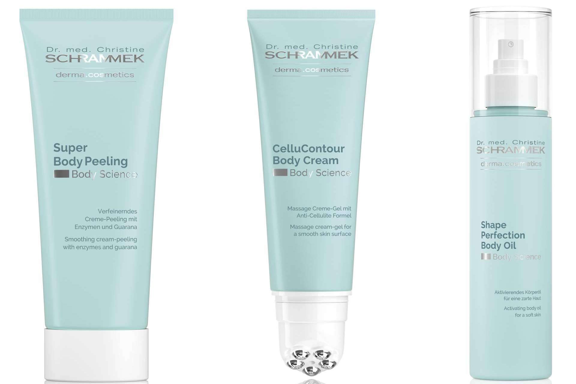 Un peeling corporal que además de eliminar células muertas disminuye la celulitis, de la firma DRA. SCHRAMMEK