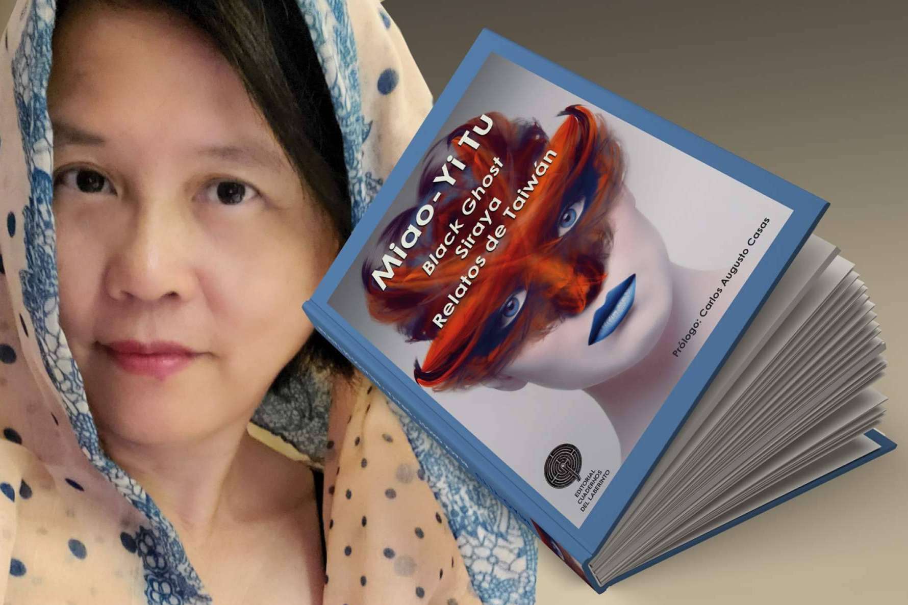La editorial Cuadernos del Laberinto y La División Cultural de Taiwán en España aúnan fuerzas para traducir literatura asiática en España. Llega 'Black Ghost', de Miao-yi Tu