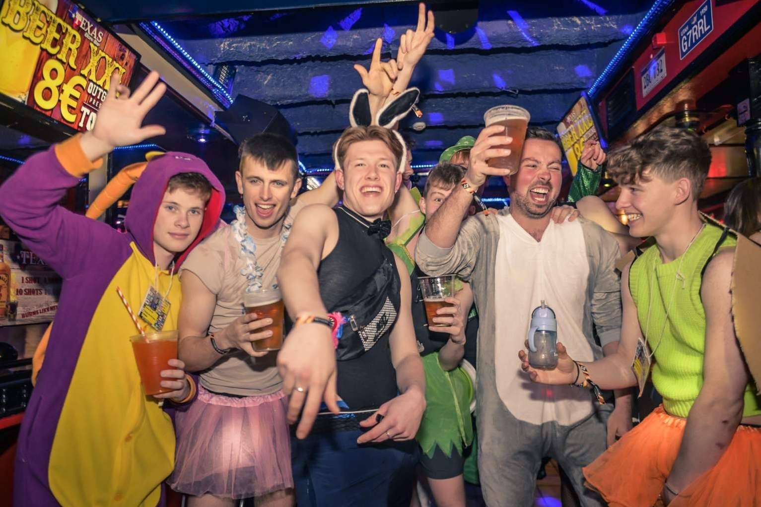 Texas Disco Bar es una de las mejores experiencias de fiesta en Lloret de Mar