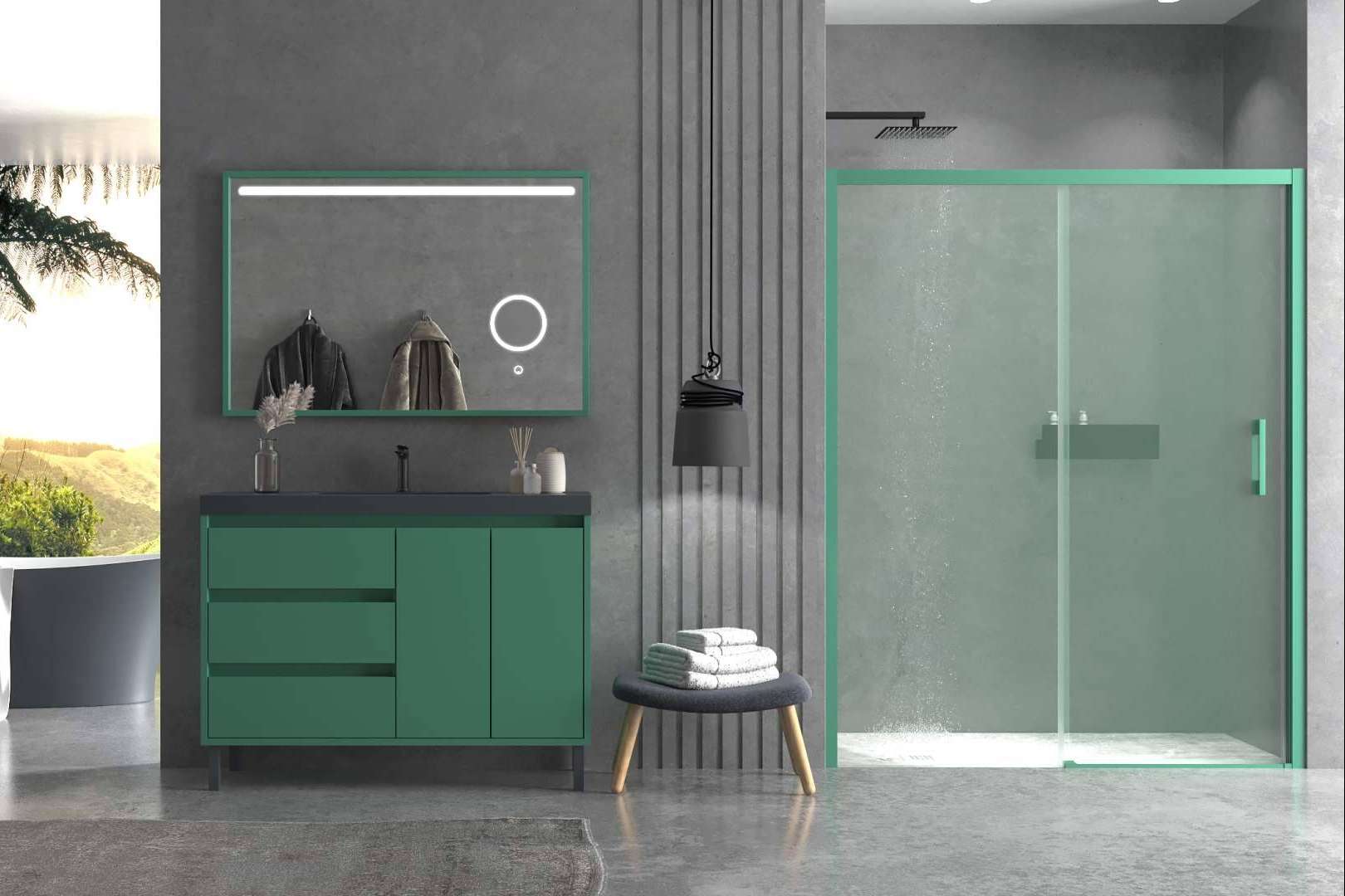 Mamparas de duchas modernas, disponibles en Varobath