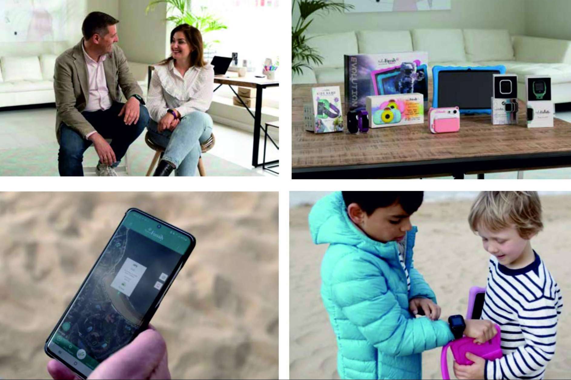 Relojes con GPS y teléfono integrado hechos para niños con la calidad SaveFamily