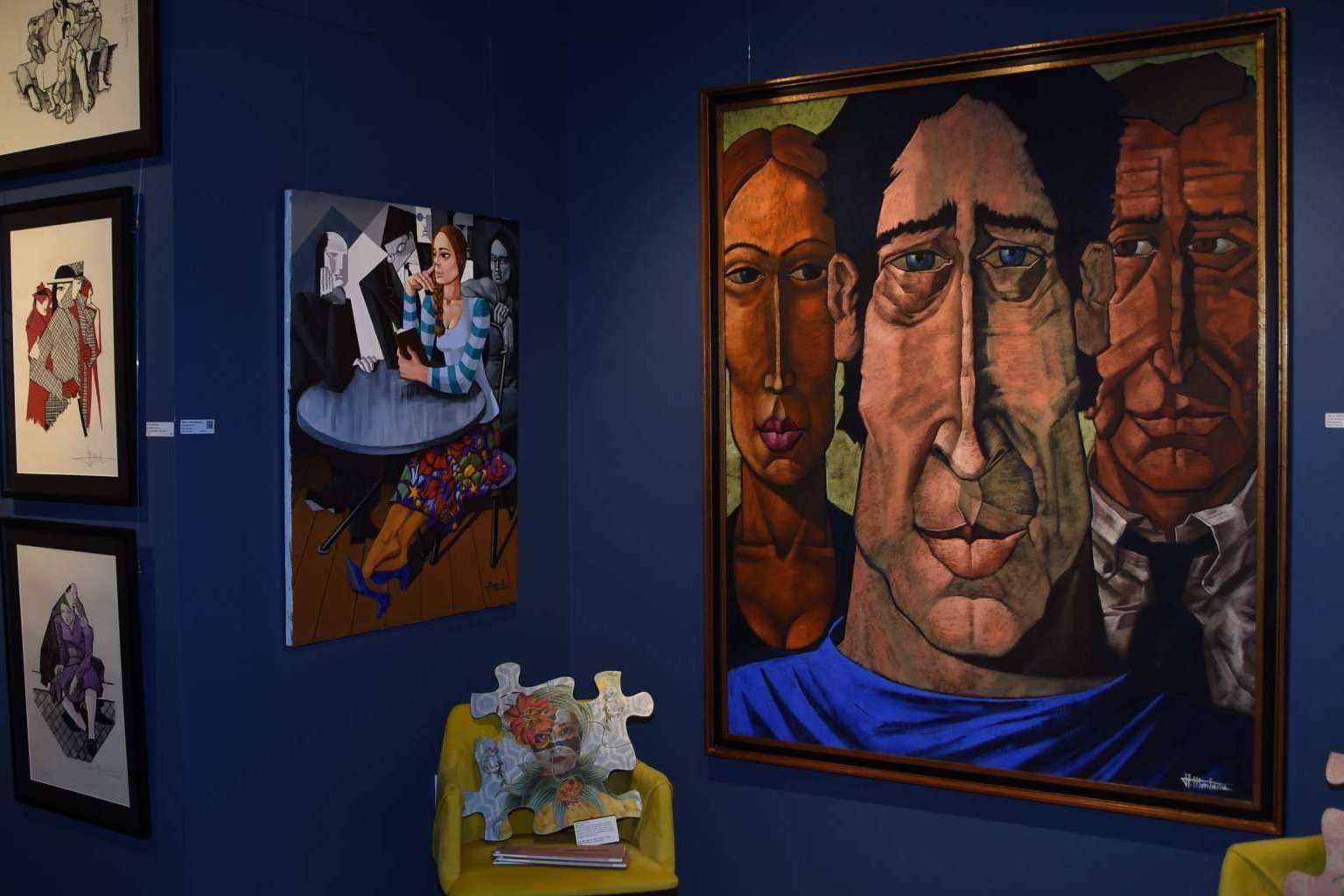 Lanzarote ART Gallery muestra grandes obras del artista Alfredo Montaña